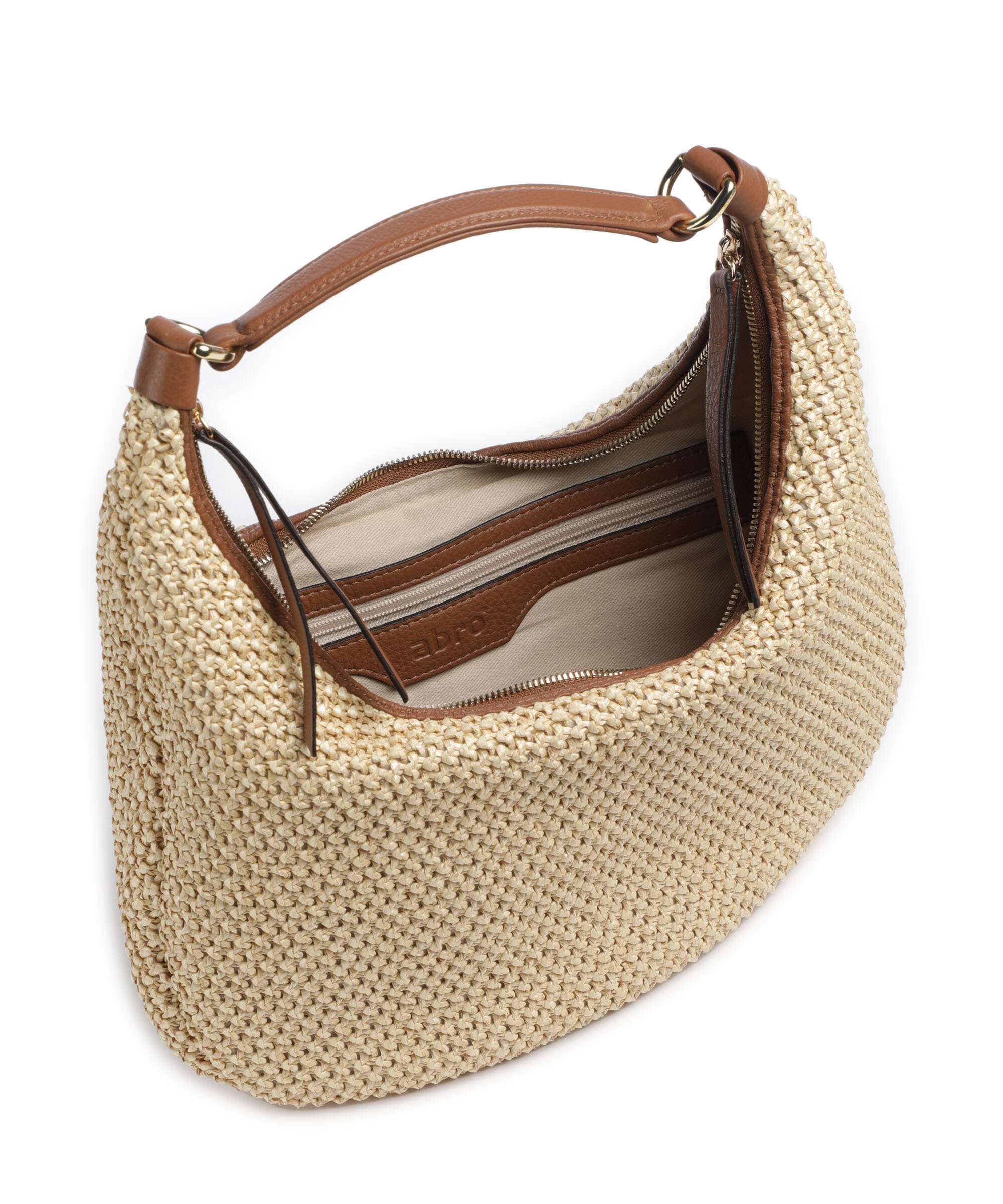 Abro Maglia Raffia Nana Small Sac fourre-tout natural/nut - Image 5