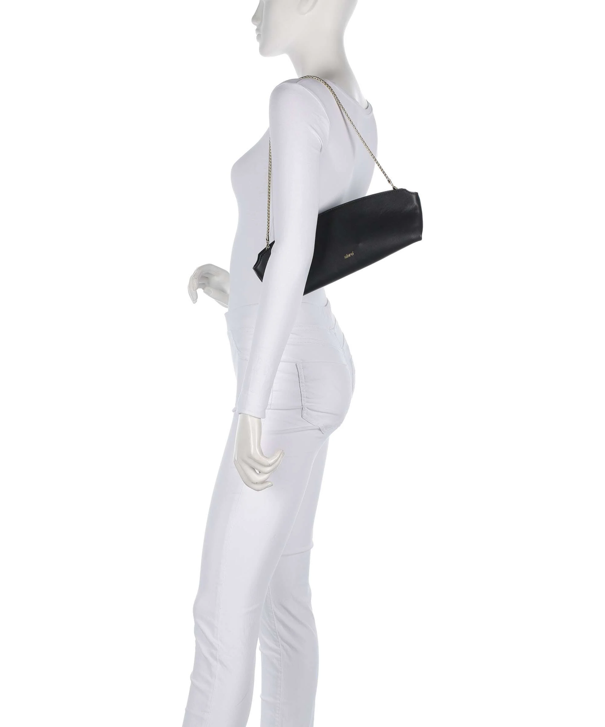 Abro Nappa Pisa Ballroom Sac porté épaule black/gold - Image 3