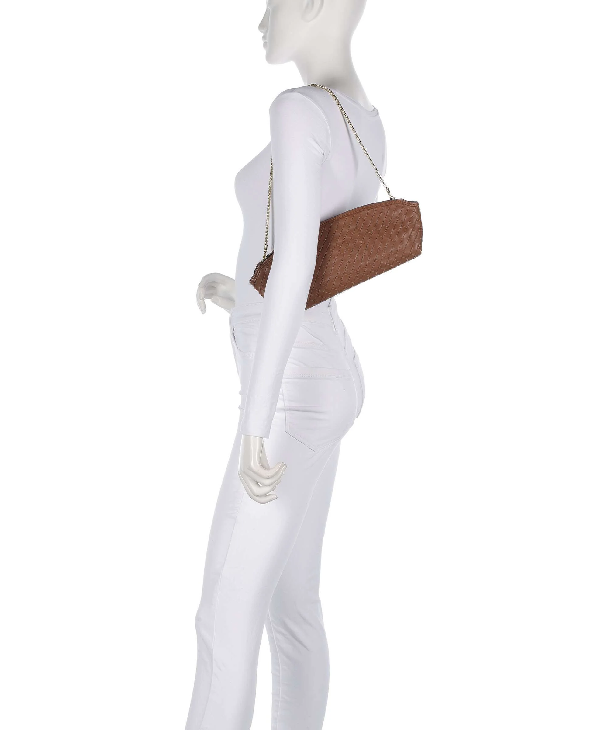 Abro Piuma Ballroom Sac porté épaule caramel/cognac - Image 3