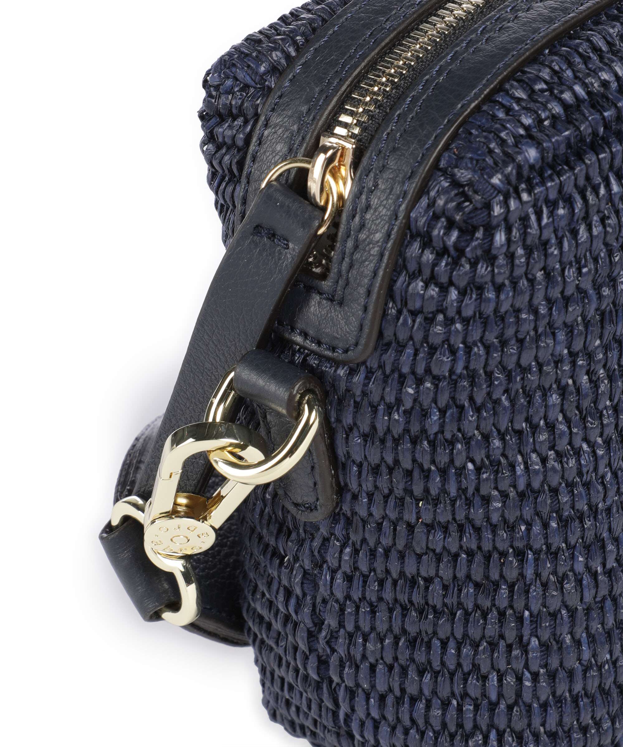 Abro Raffia Kaia Sac bandoulière navy - Image 4