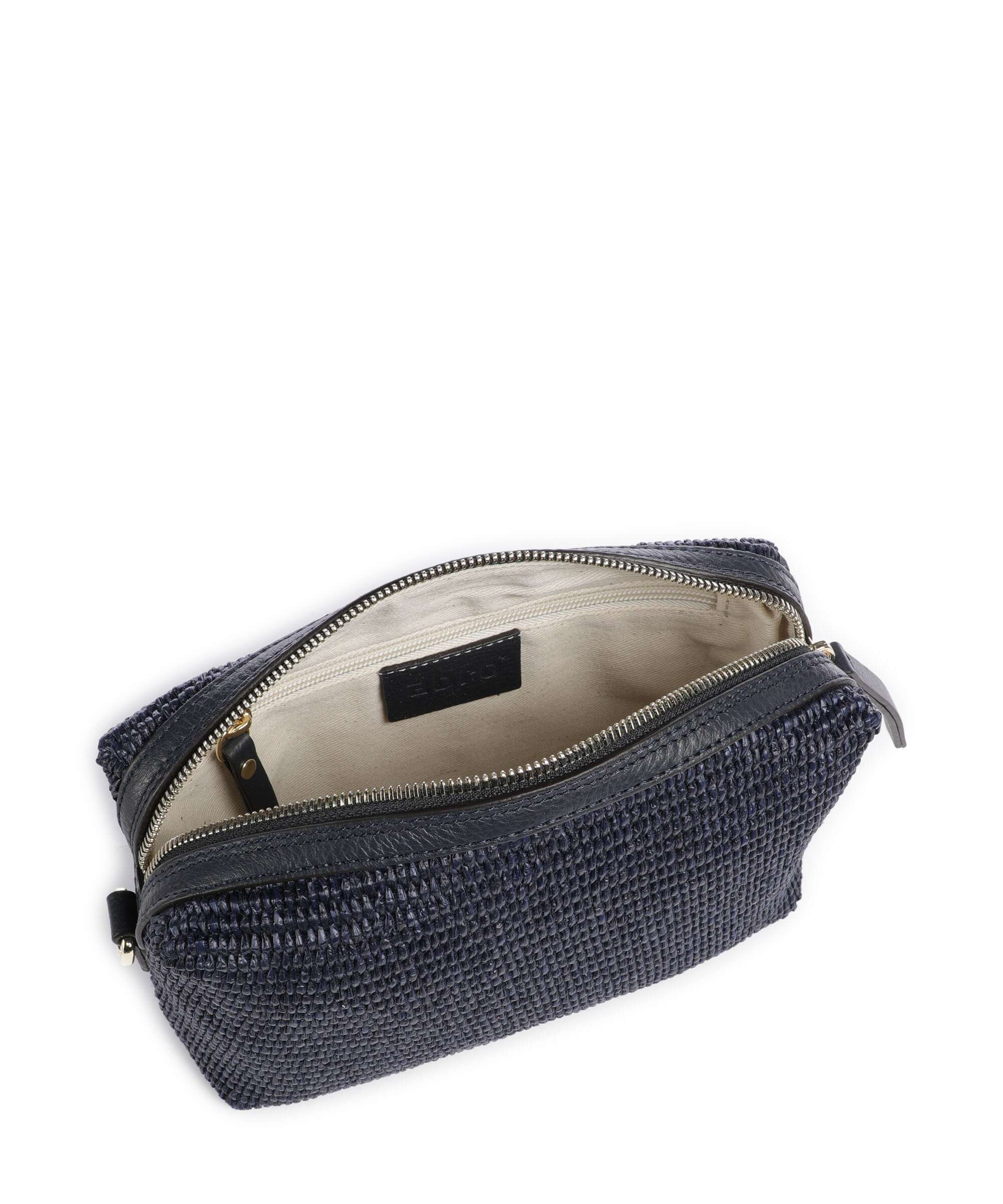 Abro Raffia Kaia Sac bandoulière navy - Image 6