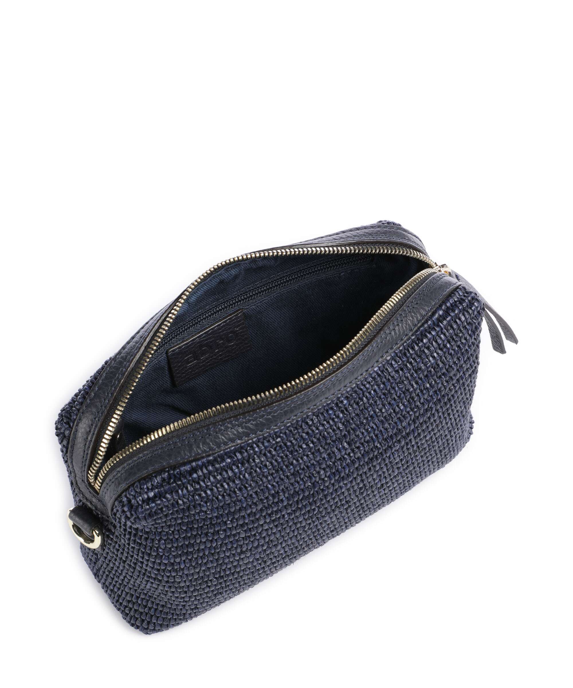 Abro Raffia Kaia Sac bandoulière navy - Image 5