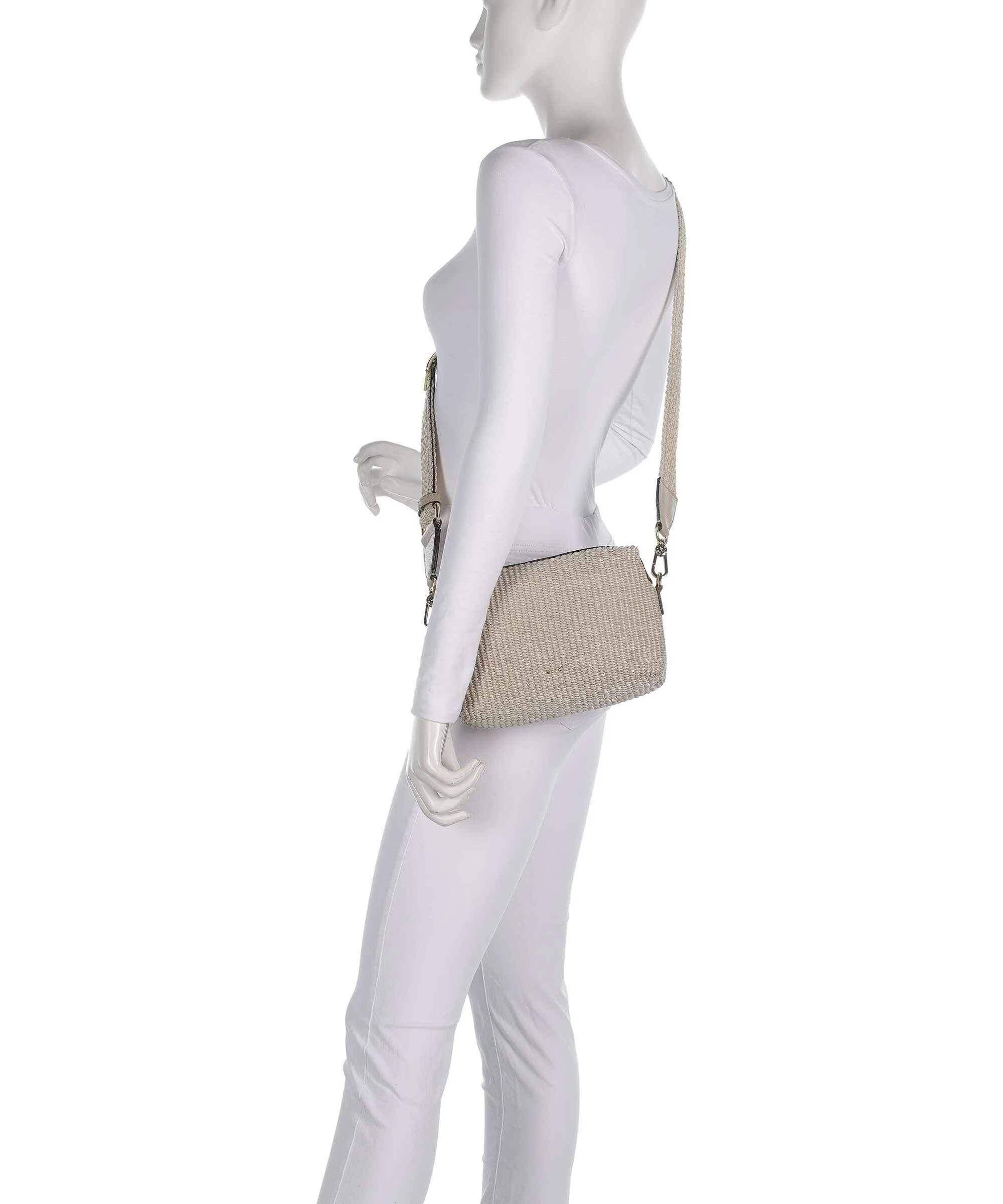 Abro Raffia Kaia Sac bandoulière sahara - Image 3