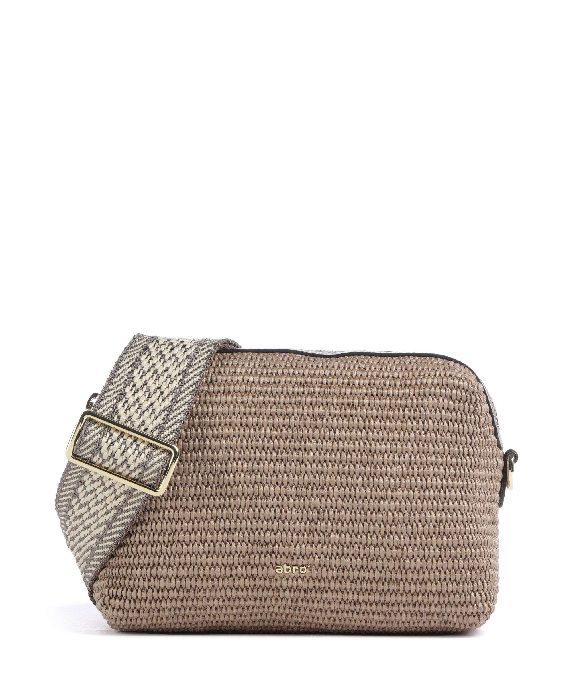 Abro Raffia Kaia Sac bandoulière siena