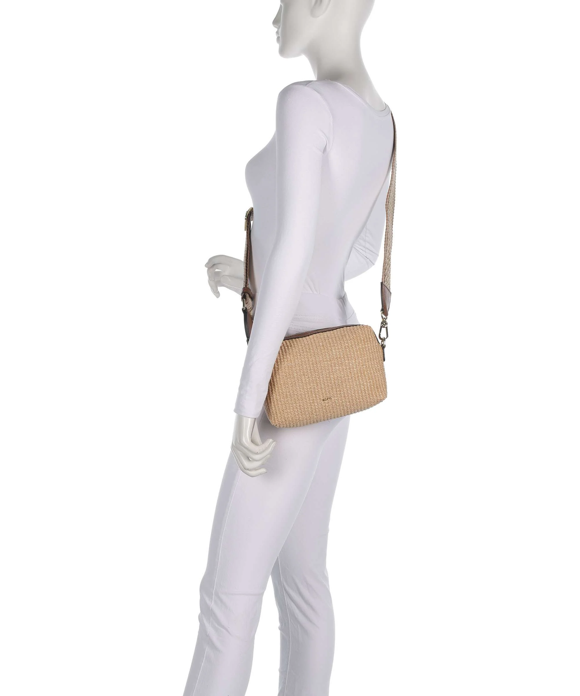 Abro Raffia Kaia Sac bandoulière natural - Image 3