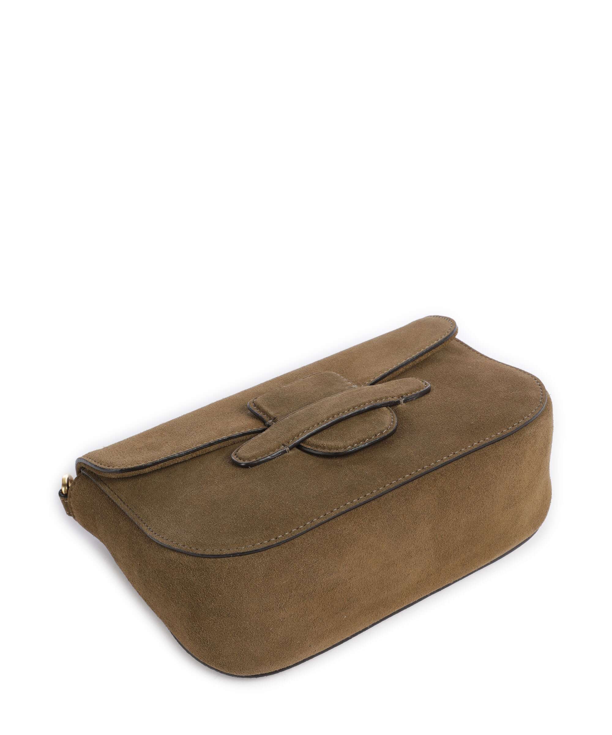 Abro Suede Camilla Sac porté épaule military - Image 6