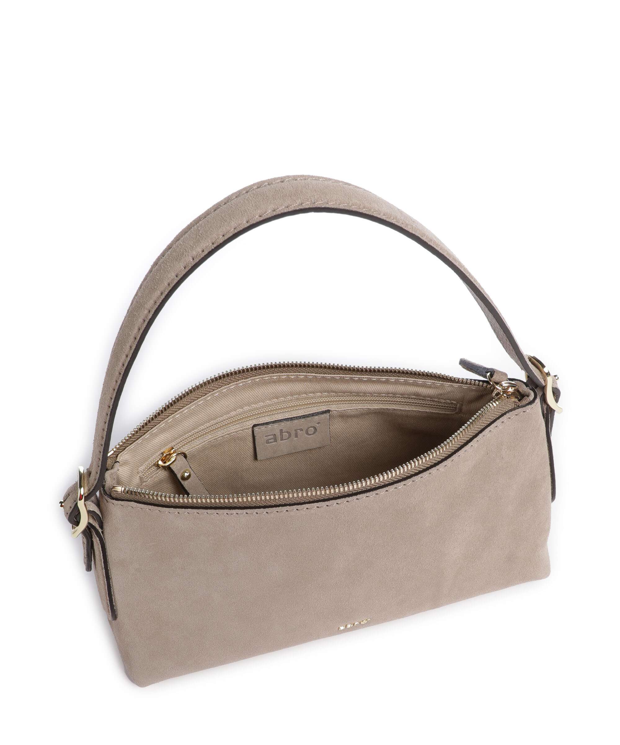 Abro Suede Carina Sac porté épaule siena - Image 6