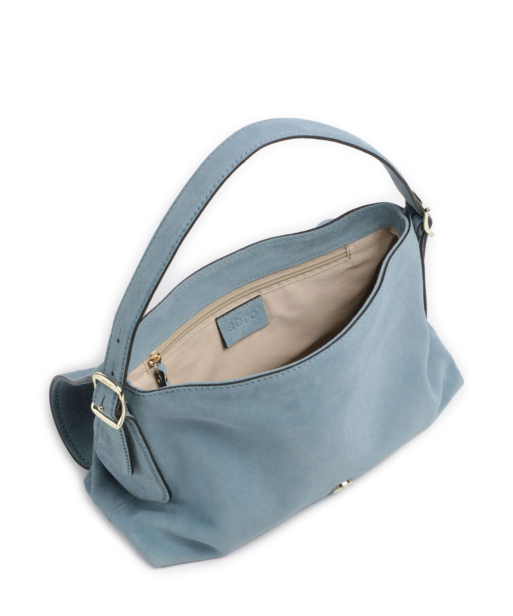 Abro Suede Carina Sac porté épaule sapphire - Image 5