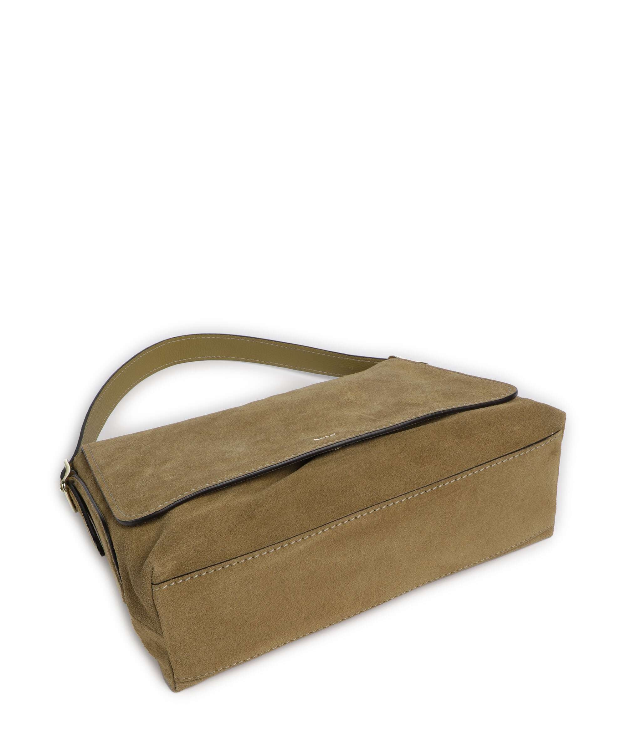 Abro Suede Carina Sac porté épaule mud - Image 4