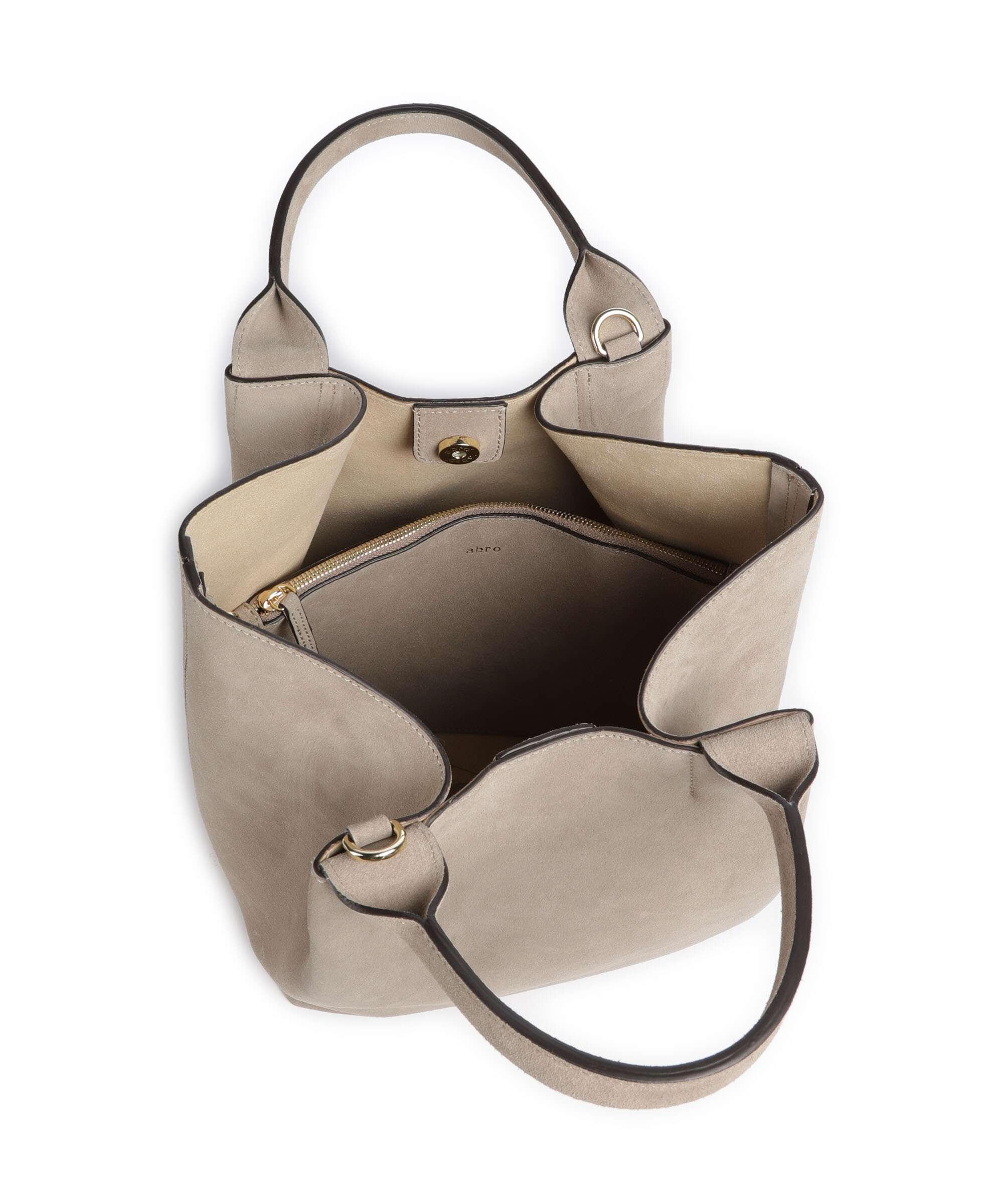 Abro Suede Essential Medium Sac à main siena - Image 6