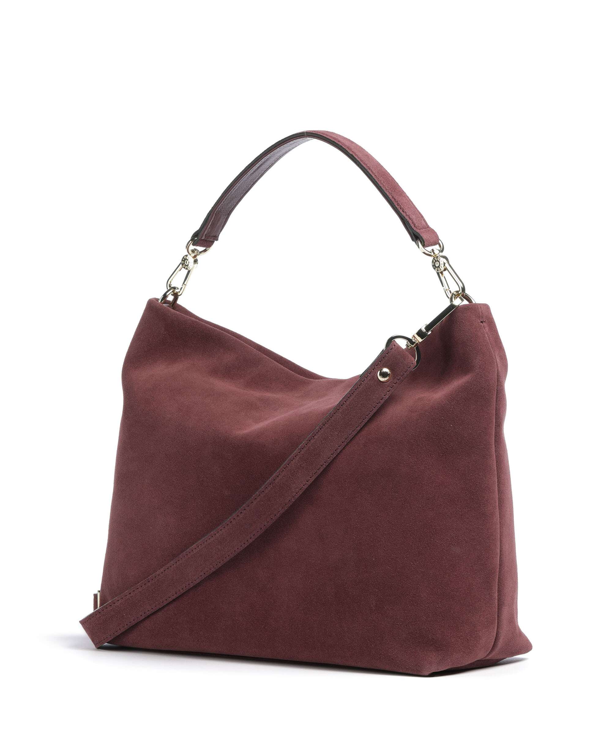 Abro Suede Kaia Sac fourre-tout bordeaux - Image 2