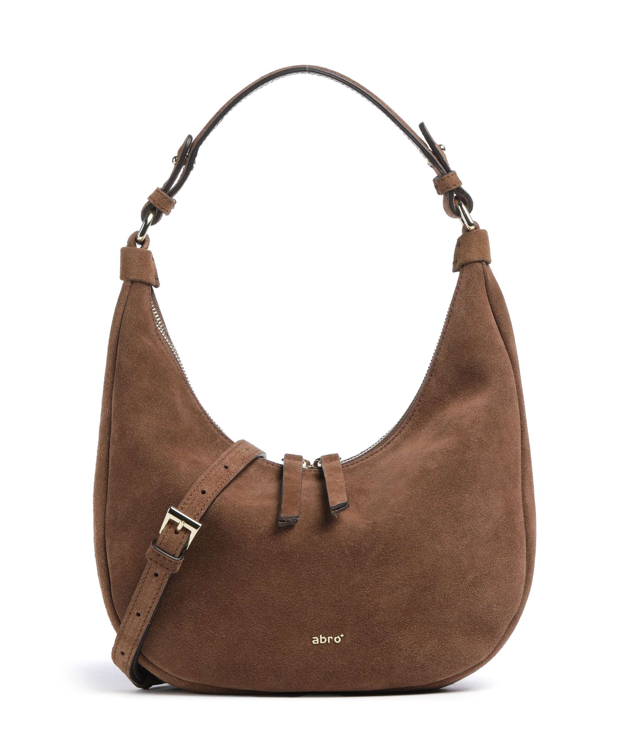 Abro Suede Nana Mini Sac fourre-tout wood