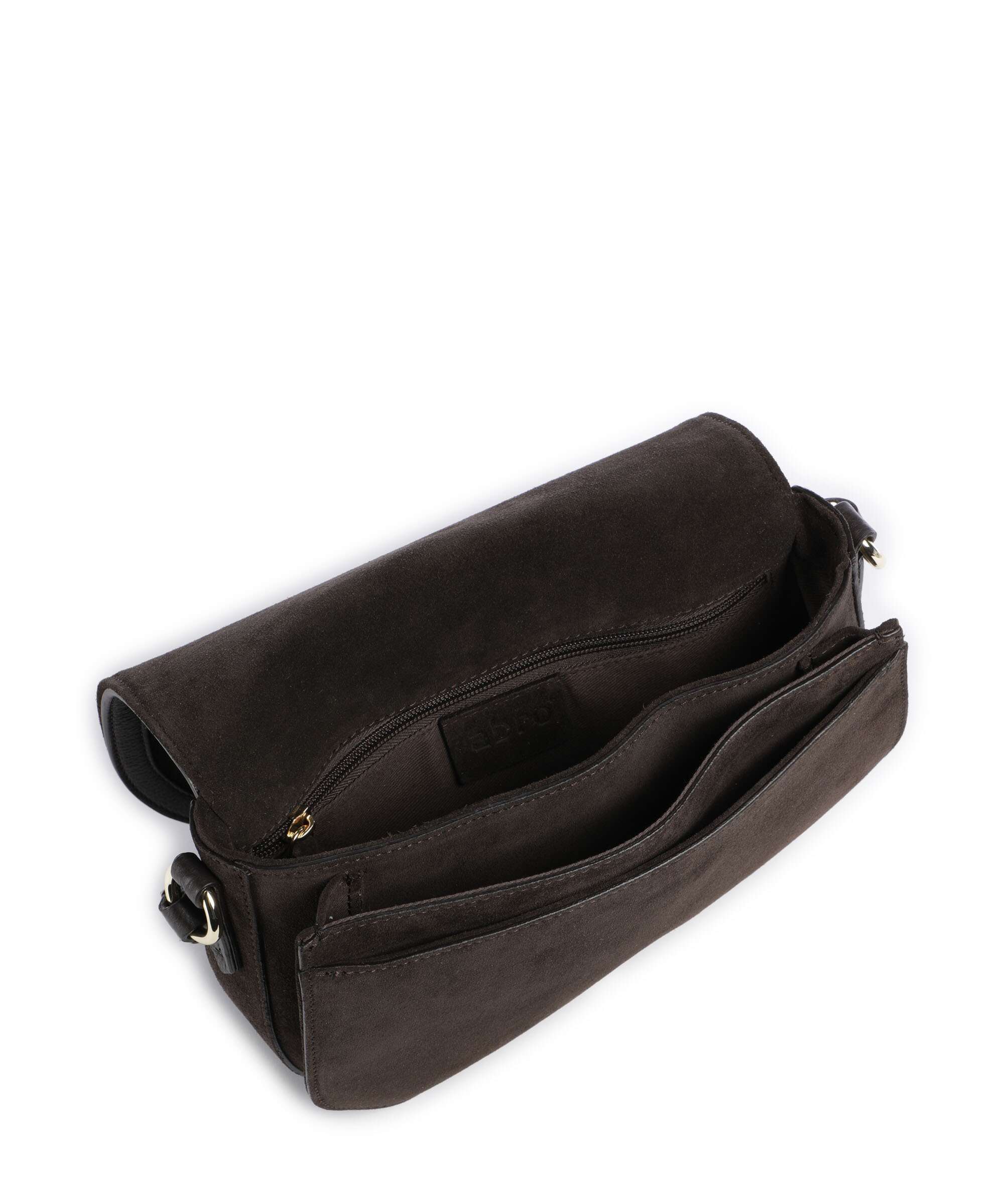 Abro Suede Rosalia Sac bandoulière dark brown - Image 5