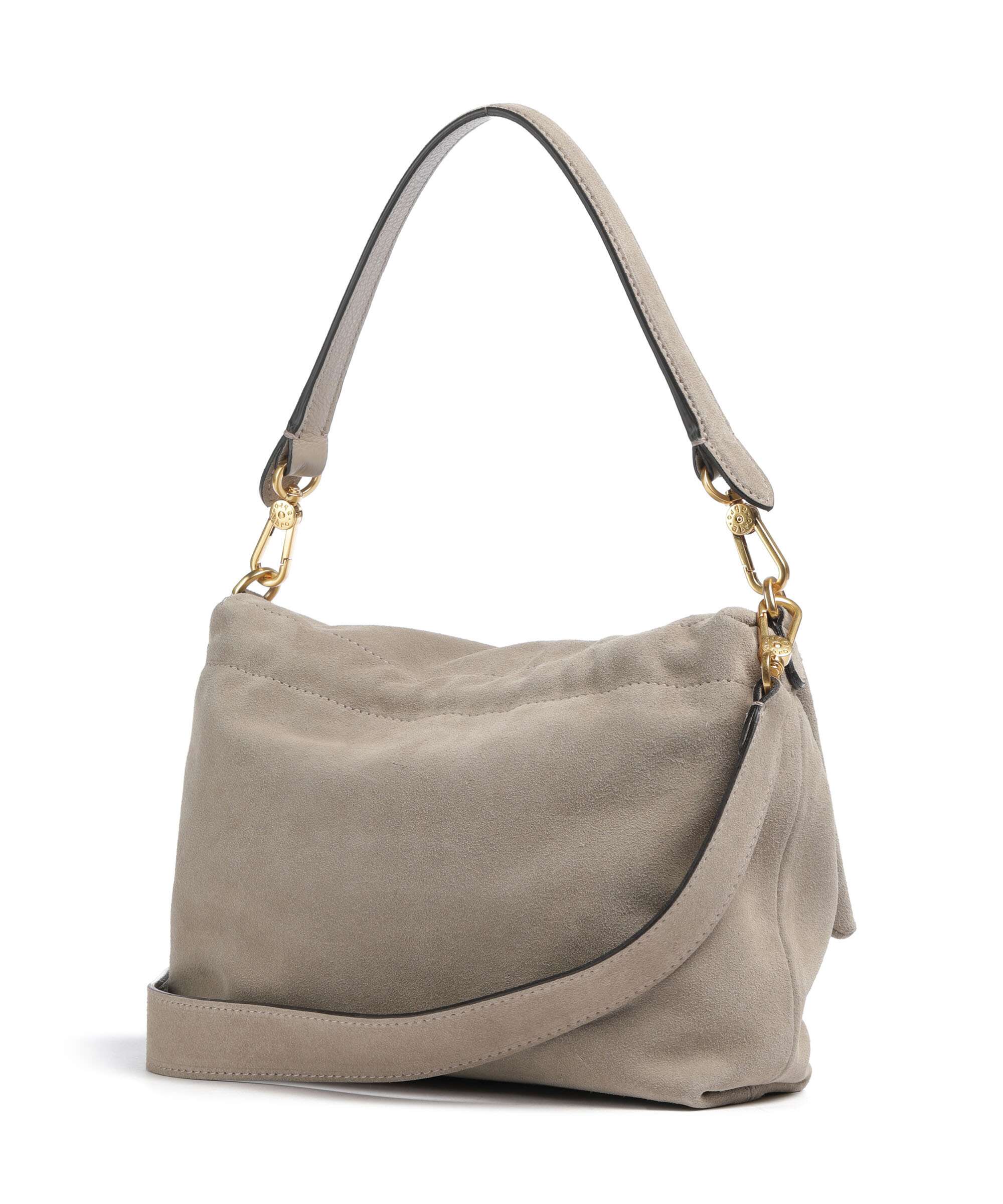 Abro Suede Temi Medium Sac porté épaule siena - Image 2