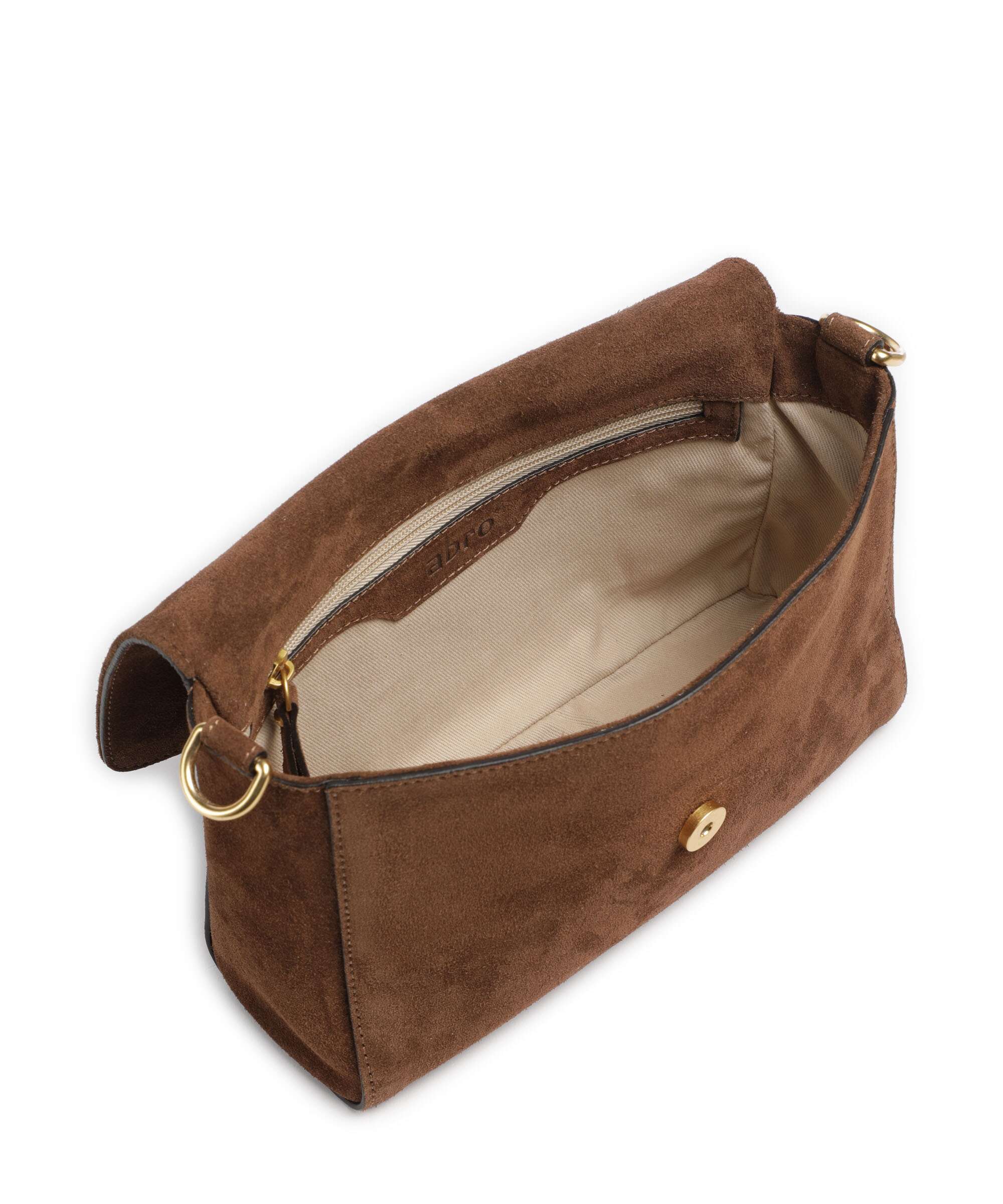 Abro Suede Temi Sac porté épaule wood - Image 6