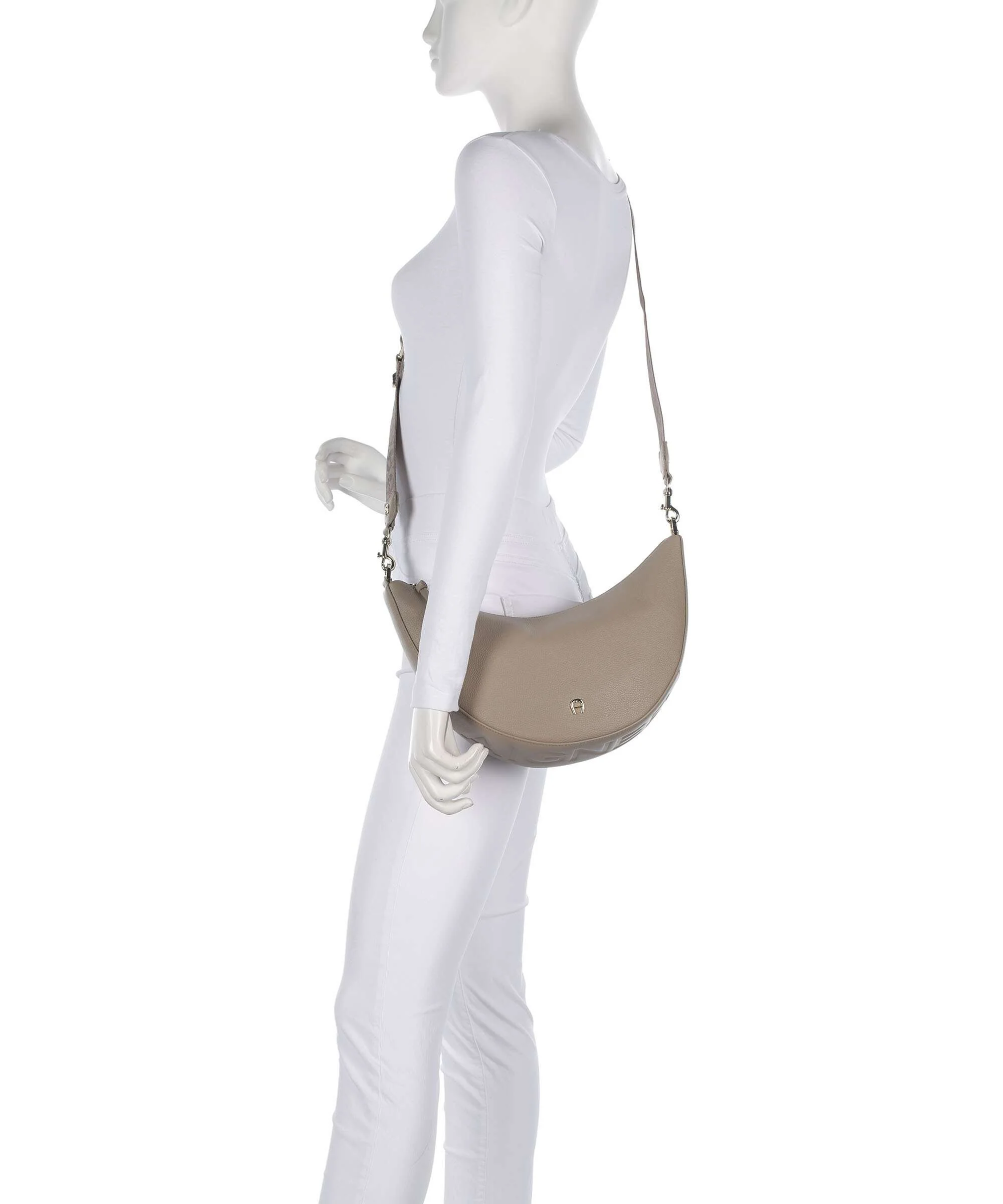 Aigner Zita M Sac bandoulière taupe - Image 3