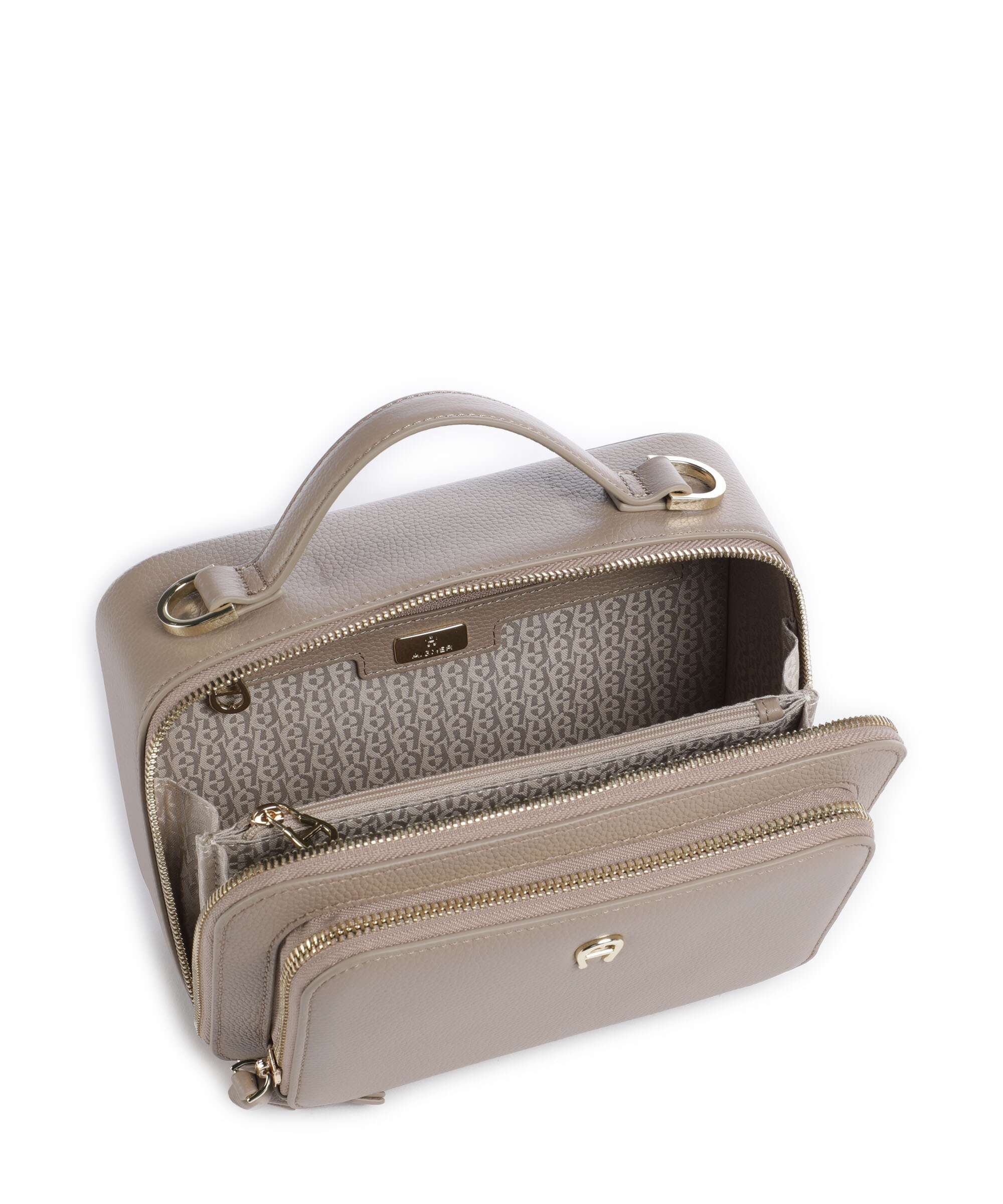 Aigner Zita S Sac bandoulière taupe - Image 5