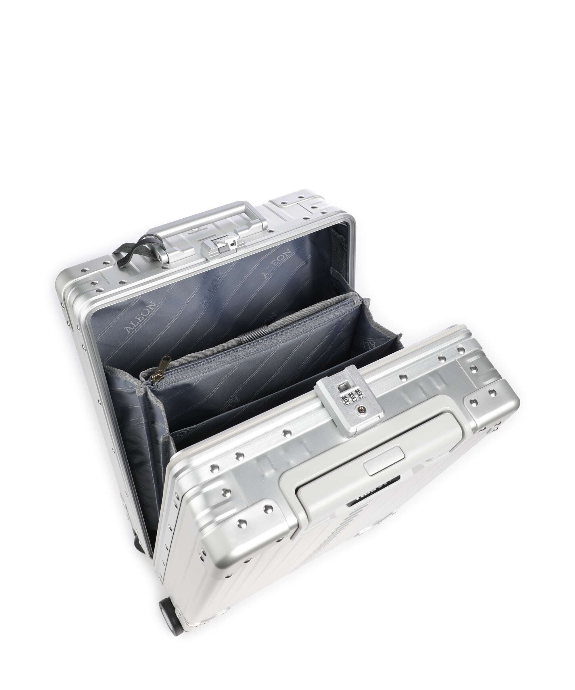 Aleon Classic 20 Vertical Business Valise 4 roues platinum - Image 5