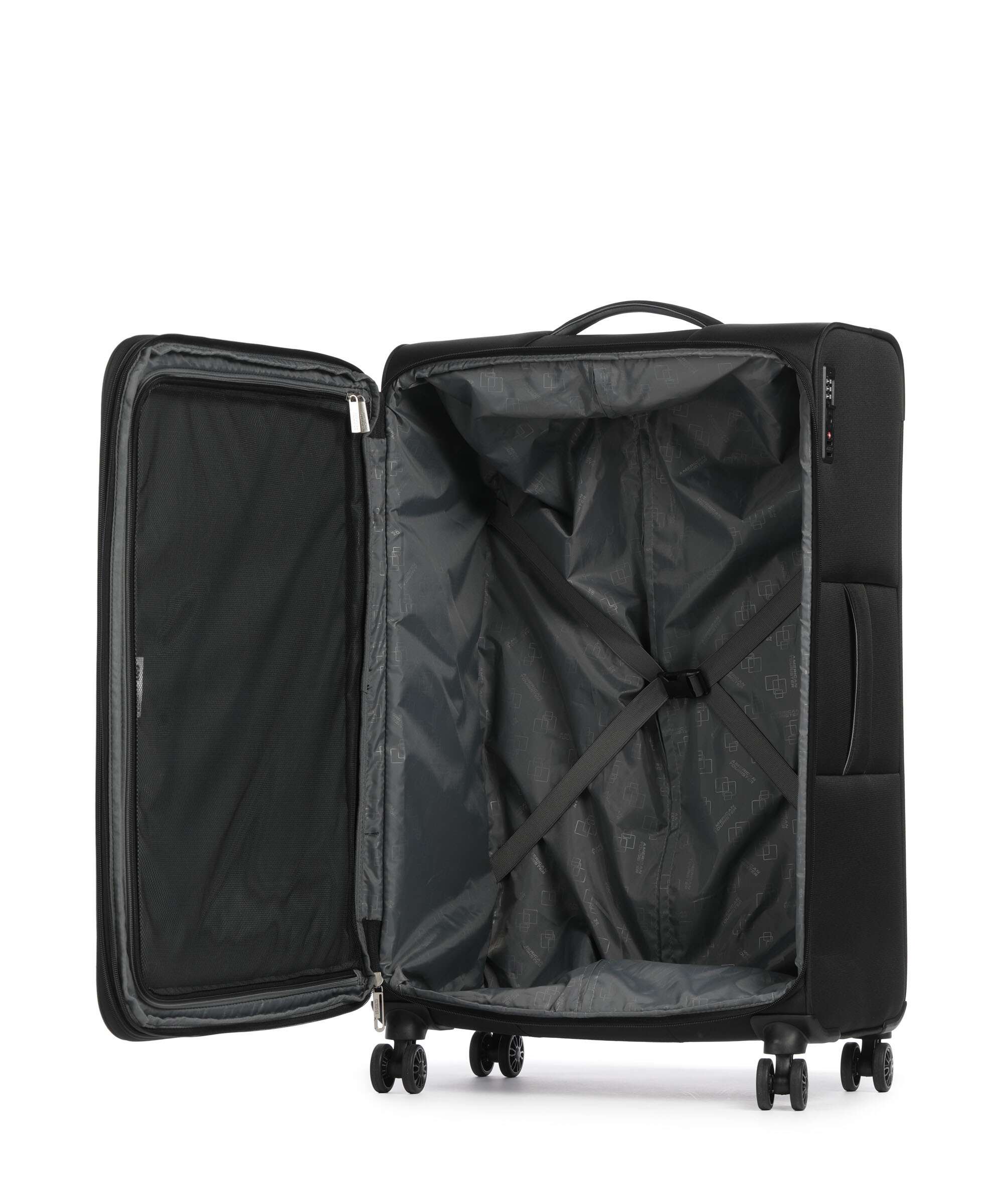 American Tourister Cloudrider L Valise 4 roues jet black - Image 6