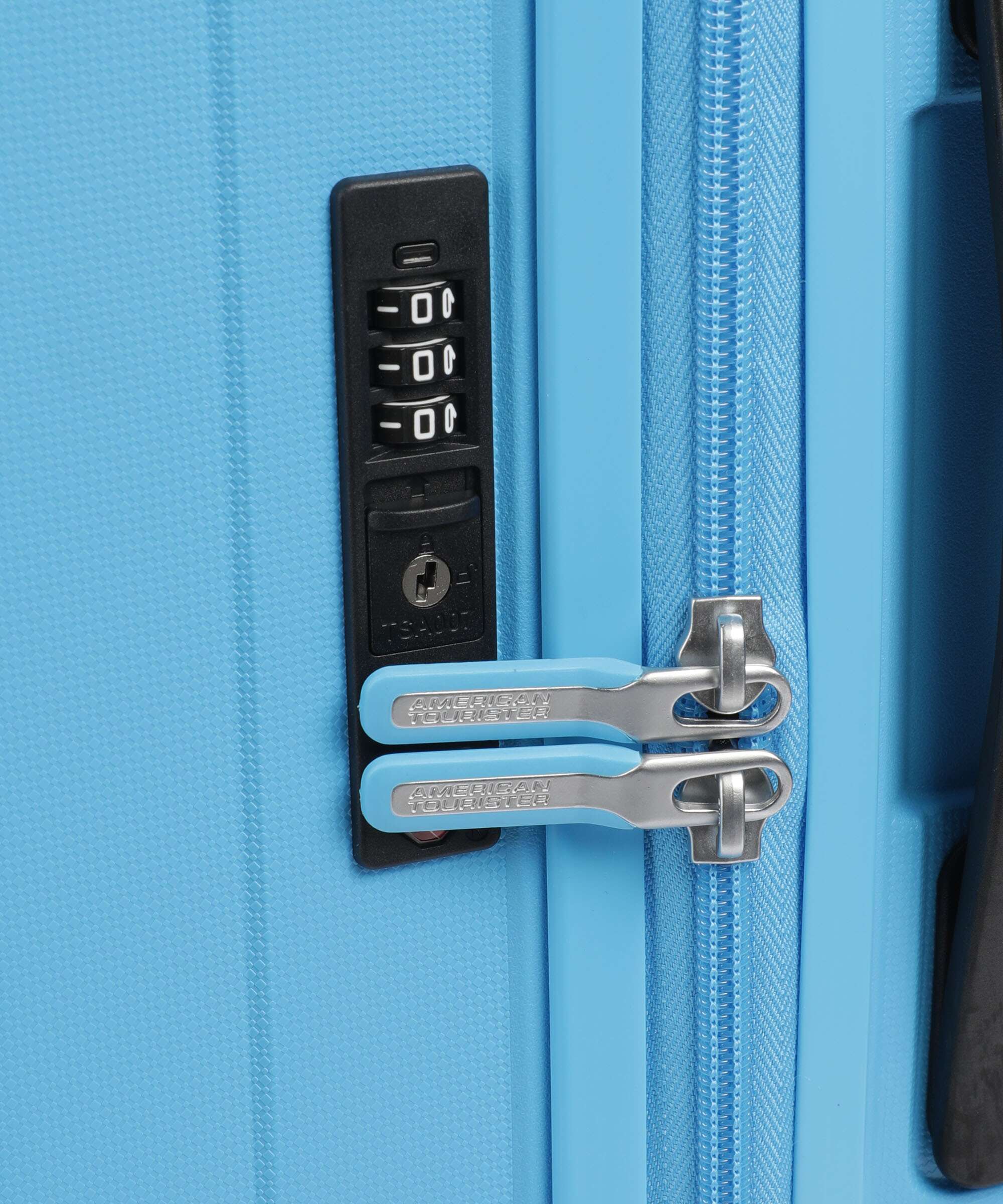 American Tourister Rejoy Valise 4 roues azure blue - Image 3