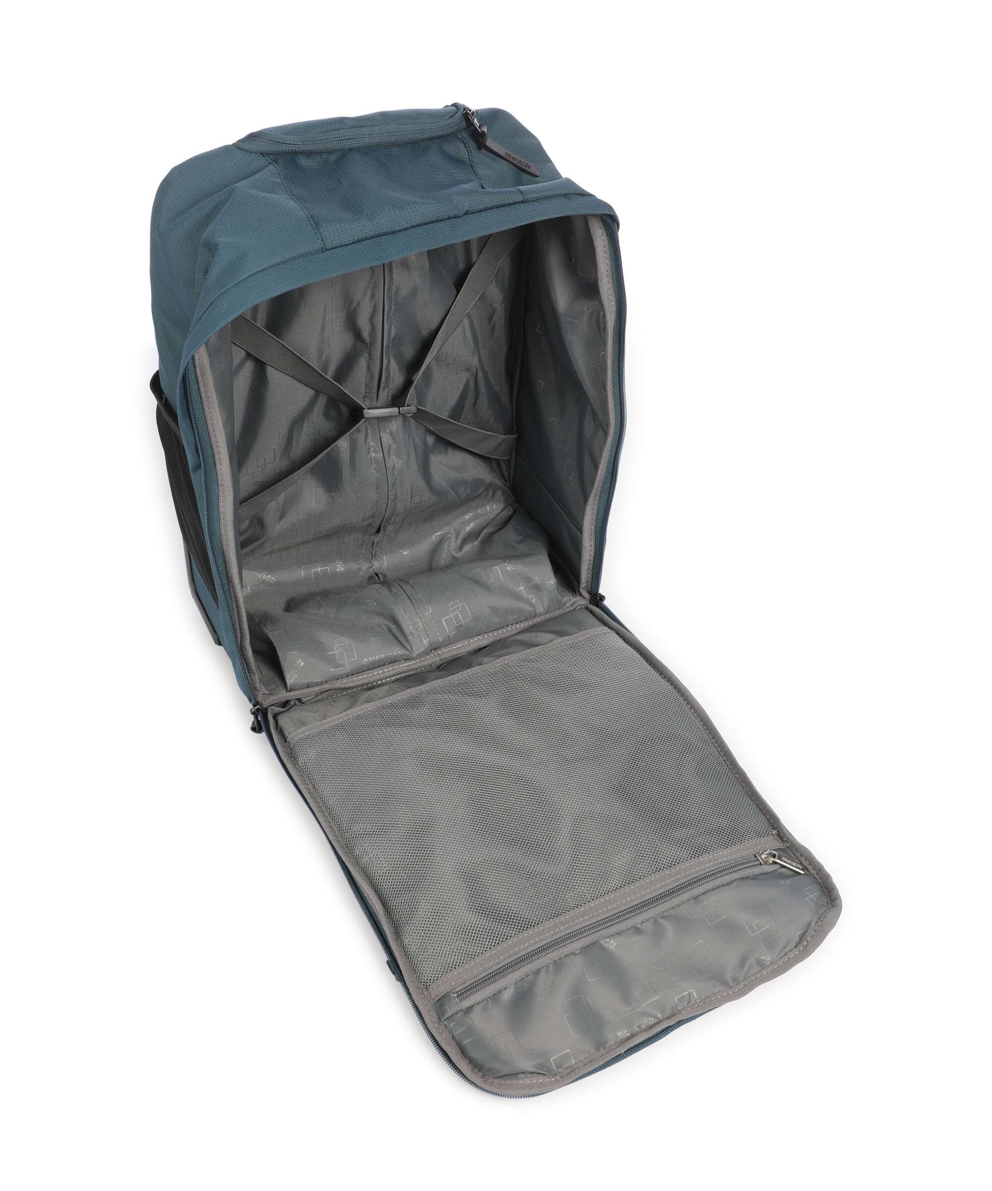 American Tourister Take2Cabin Sac à dos à roulettes harbor blue - Image 5
