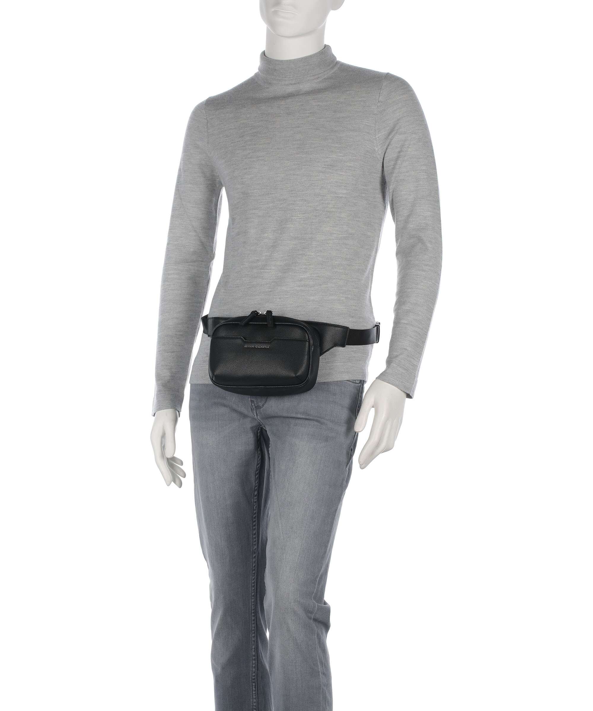 Armani Exchange Alex Sac banane black - Image 3