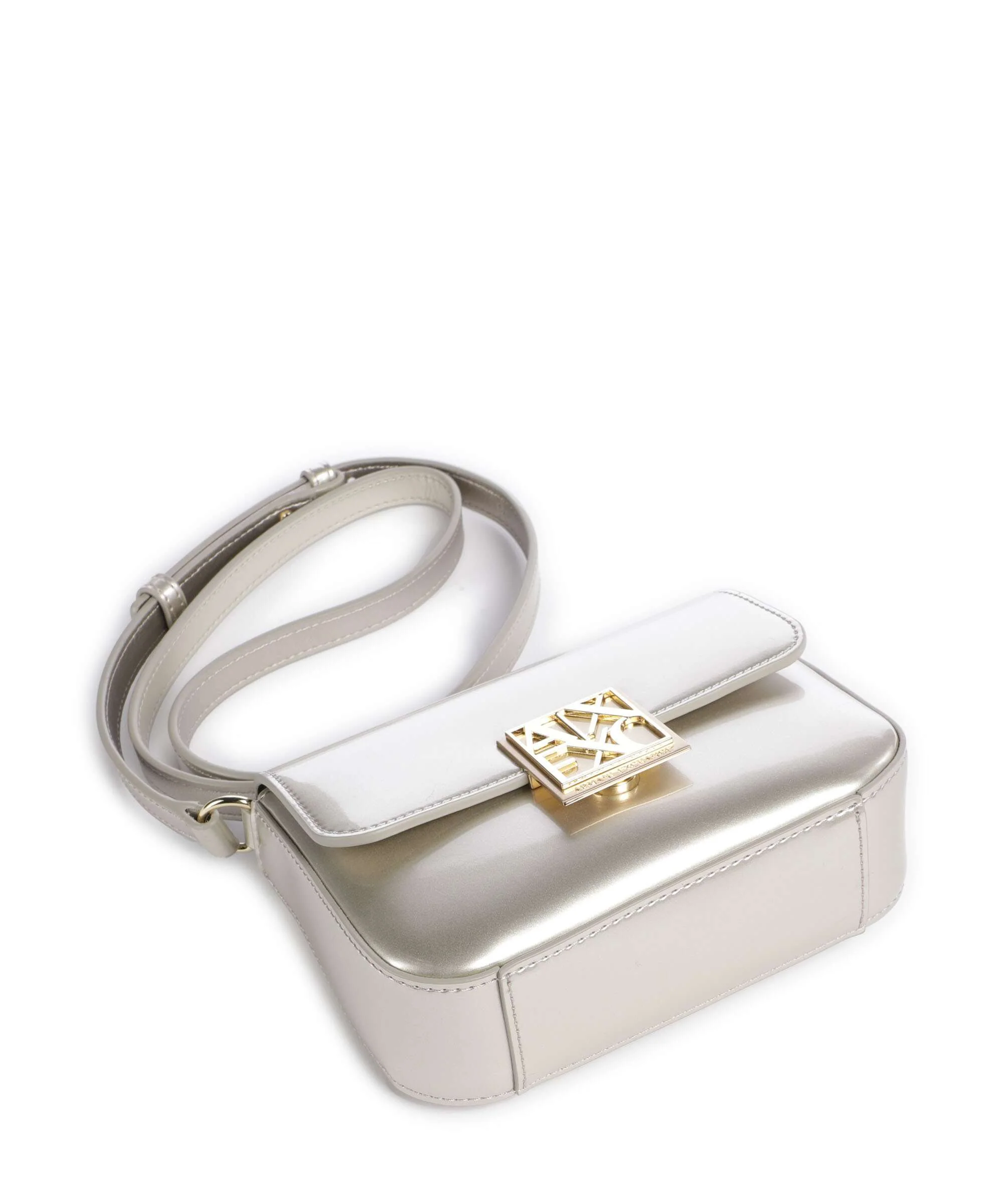 Armani Exchange Amy S Sac bandoulière light gold - Image 5