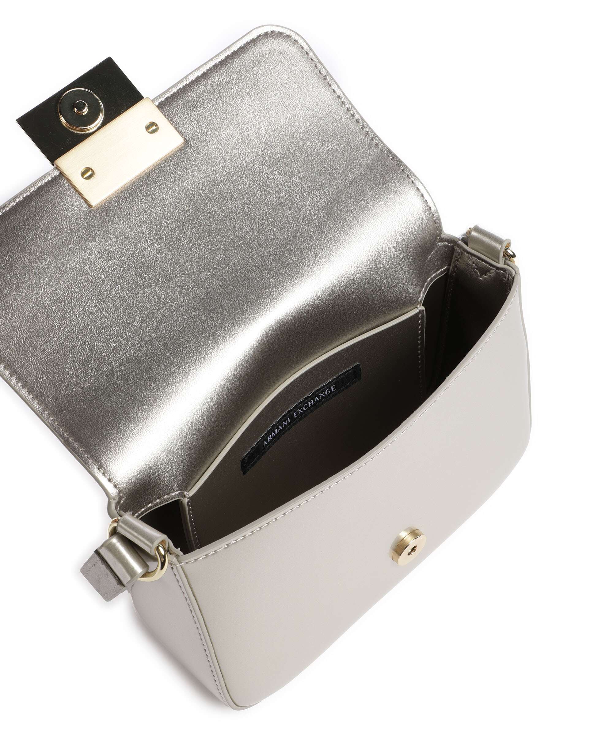 Armani Exchange Amy S Sac bandoulière light gold - Image 6