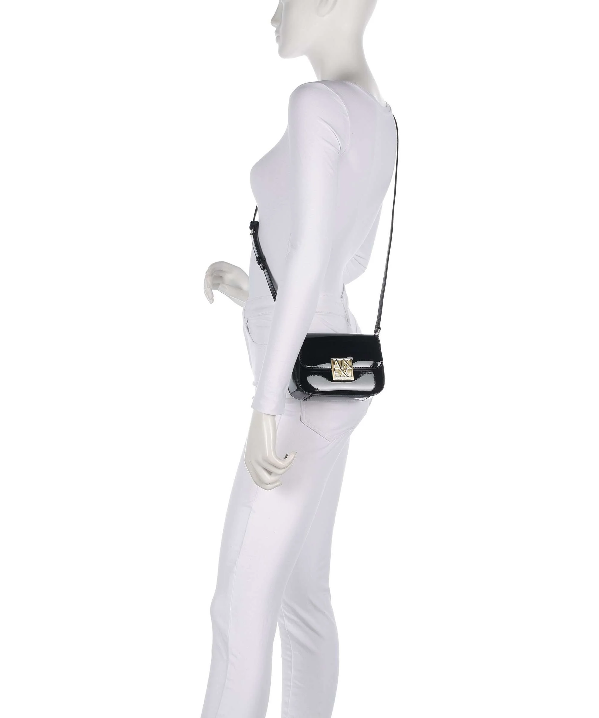 Armani Exchange Amy S Sac bandoulière black - Image 3