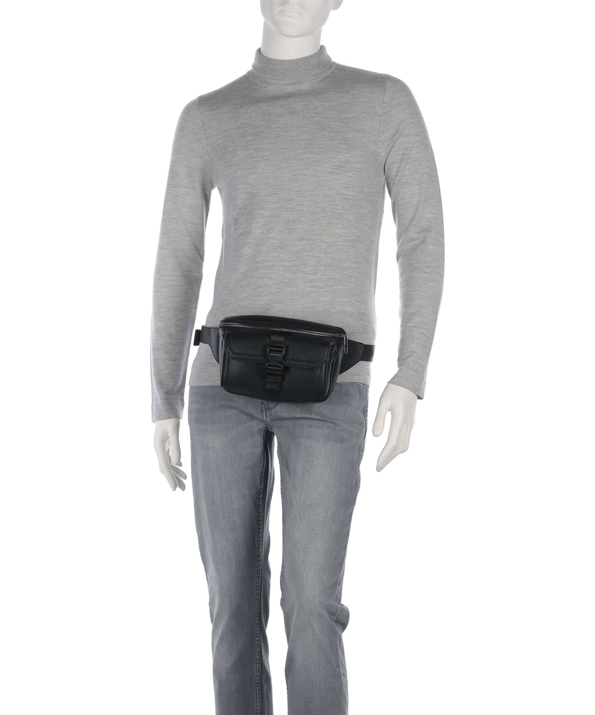 Armani Exchange Brooklyn Sac banane black - Image 3