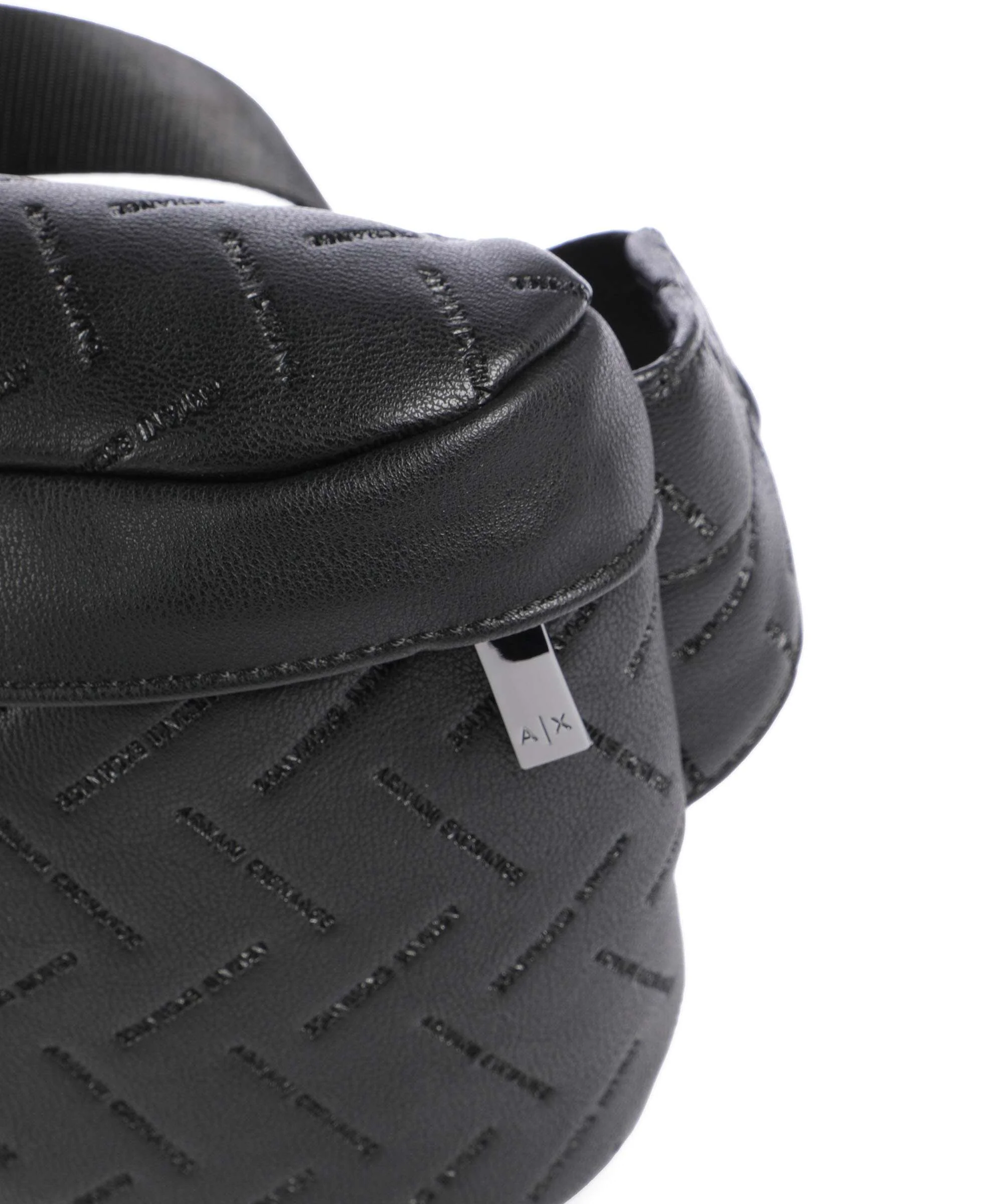Armani Exchange Ginevra Embossed Sac banane black - Image 5