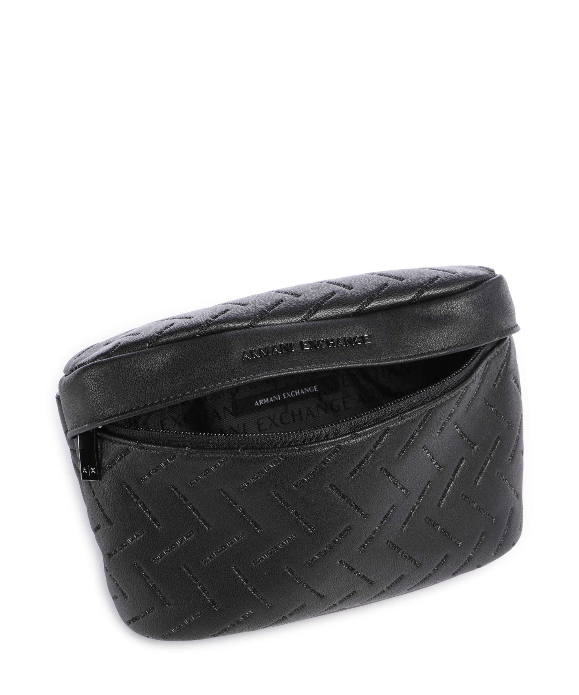 Armani Exchange Ginevra Embossed Sac banane black - Image 6