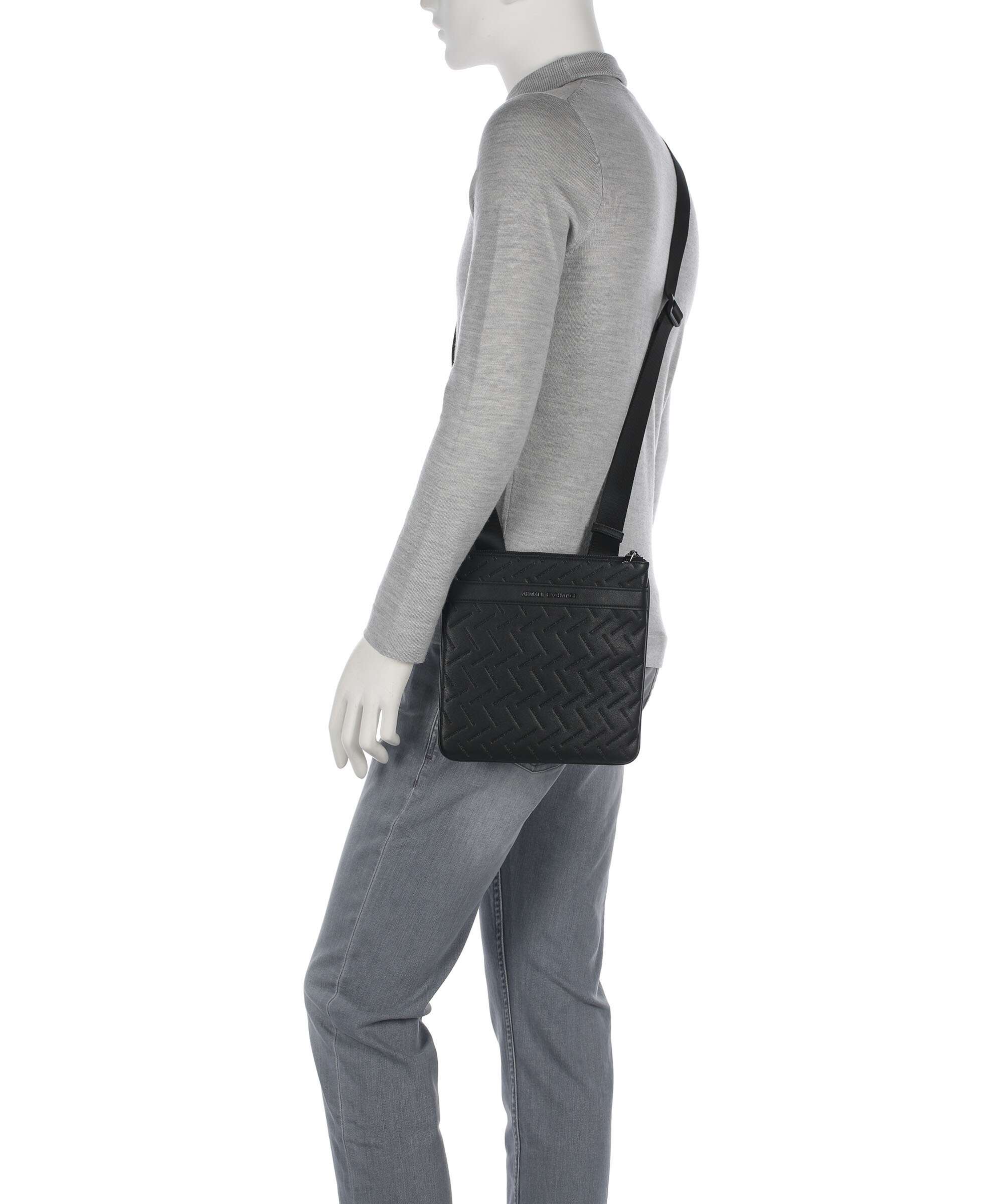 Armani Exchange Ginevra Embossed Sac bandoulière black - Image 3
