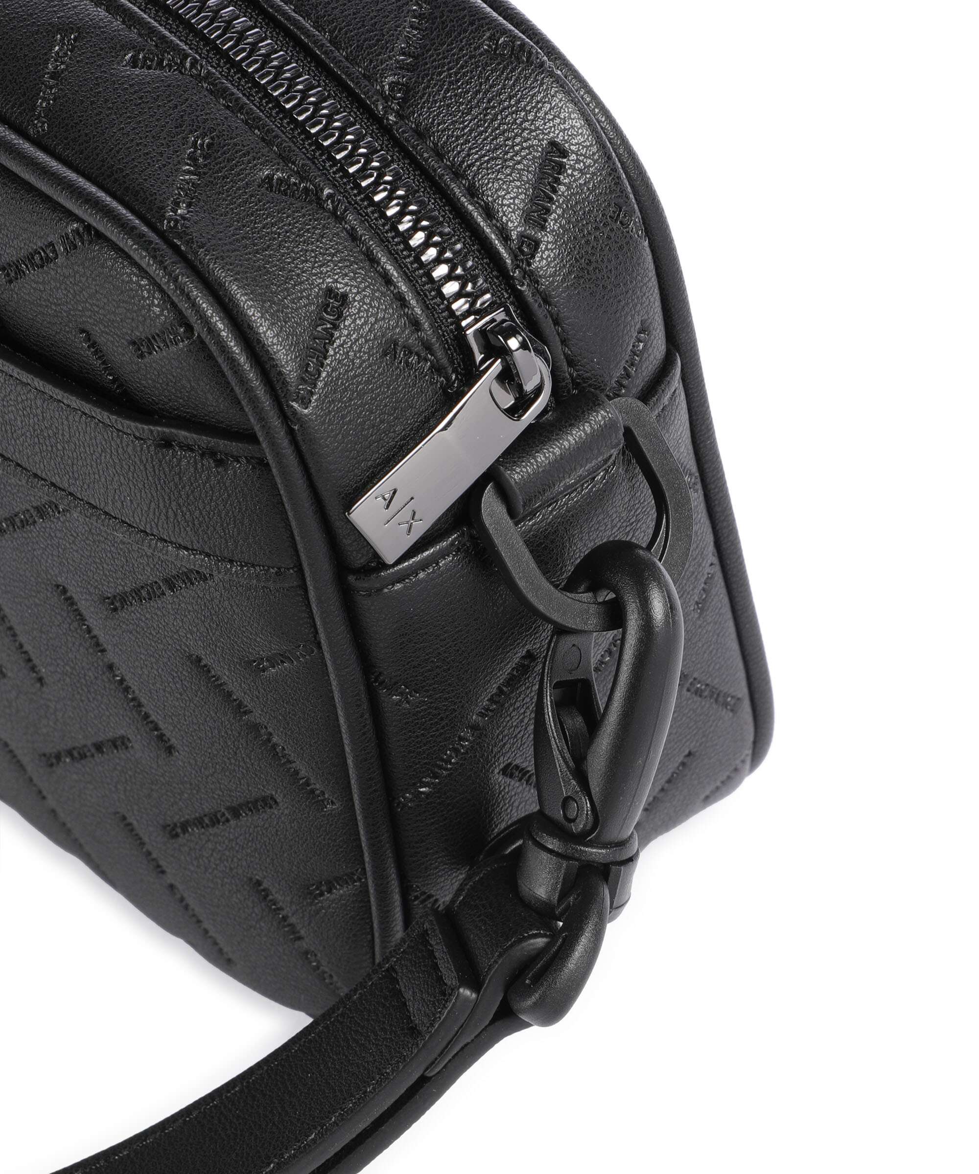 Armani Exchange Ginevra Embossed Trousse de toilette black - Image 3