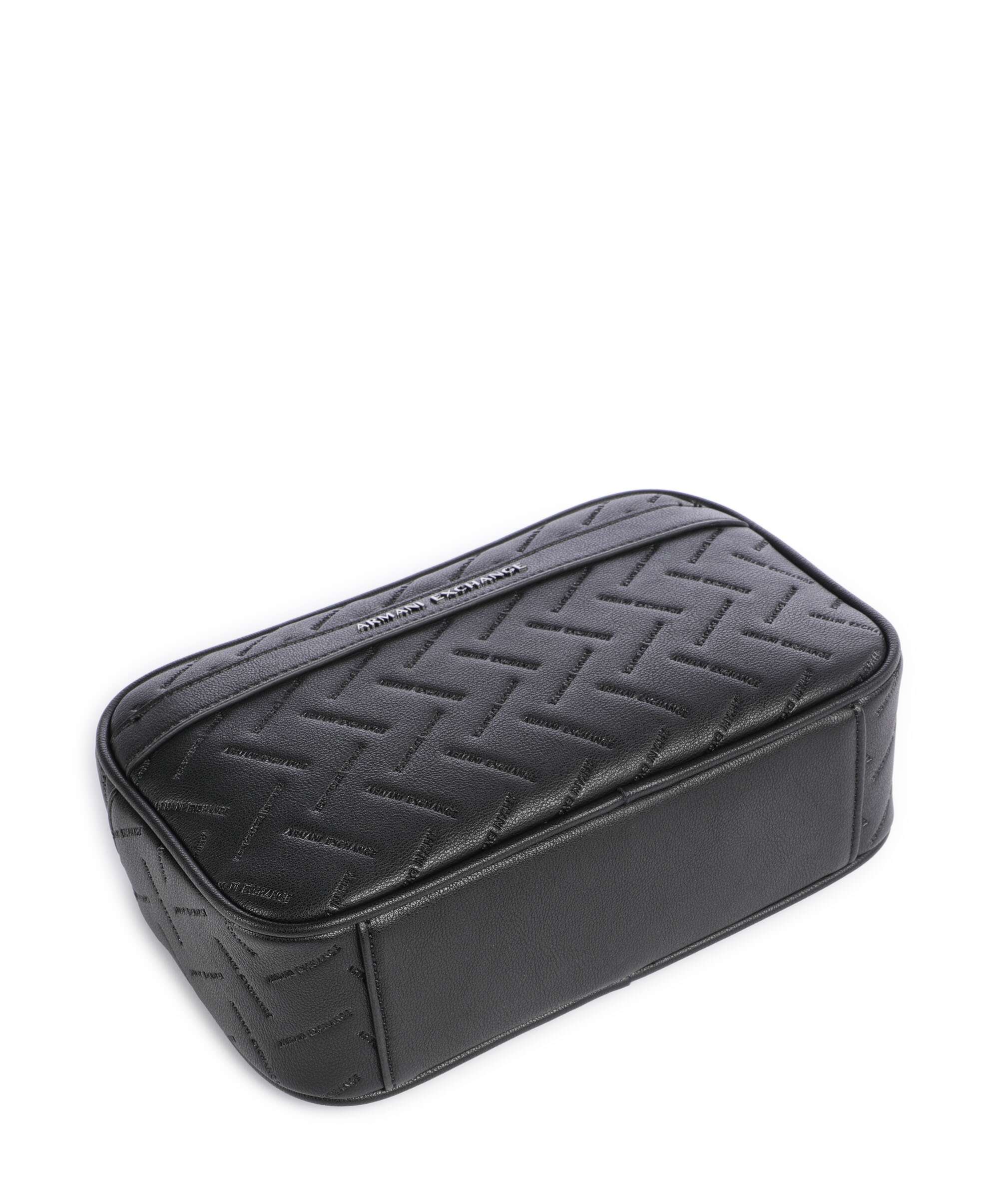 Armani Exchange Ginevra Embossed Trousse de toilette black - Image 4