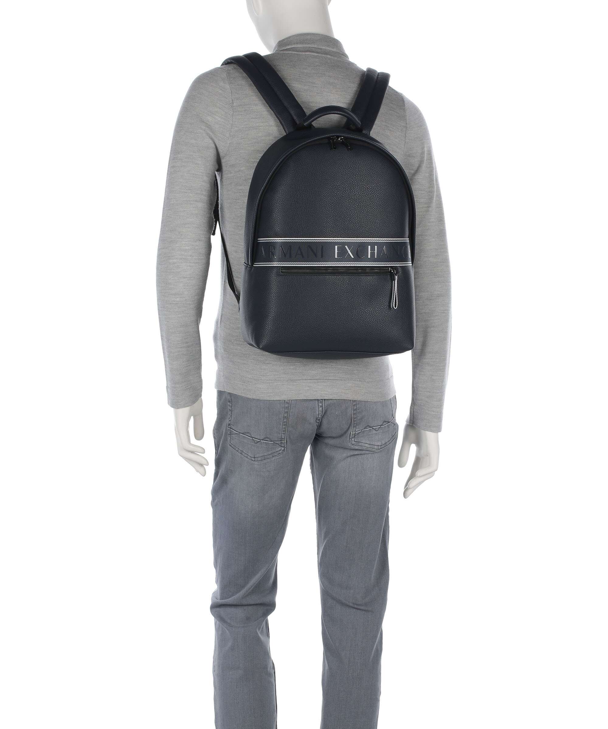Armani Exchange Ian Sac à dos navy - Image 3