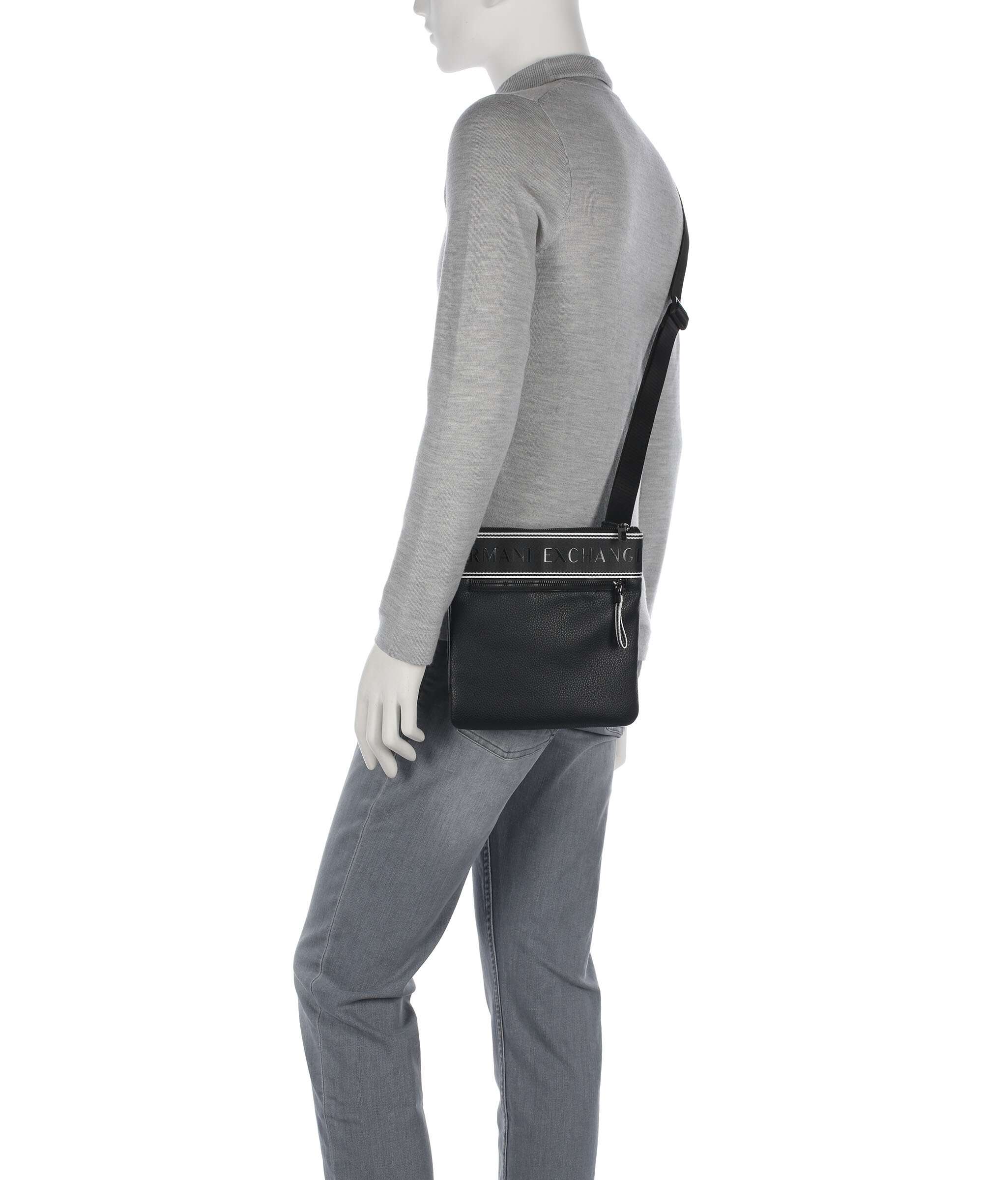 Armani Exchange Ian Sac bandoulière black - Image 3