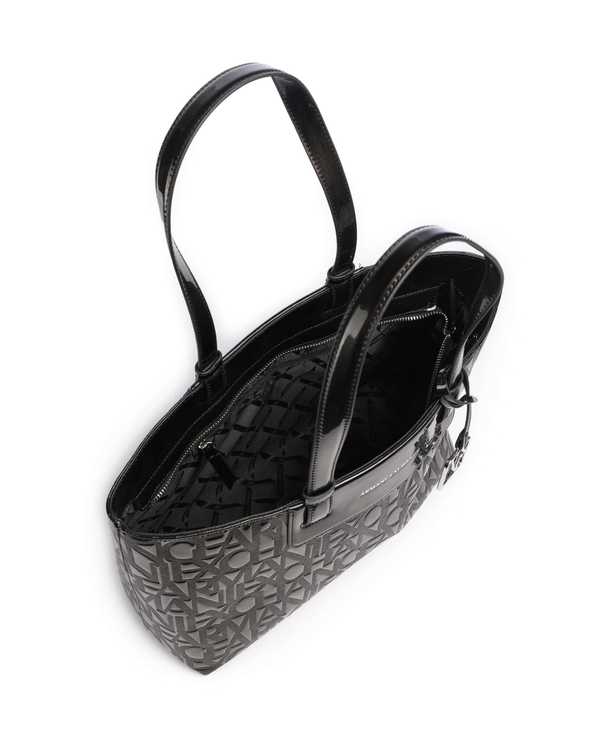 Armani Exchange Liz Patent M Cabas black - Image 6