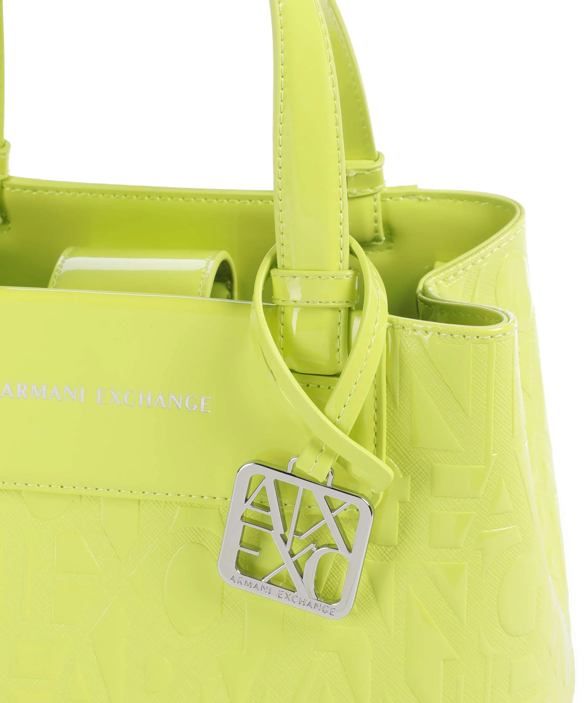 Armani Exchange Liz Patent S Sac à main crystal citrus - Image 4