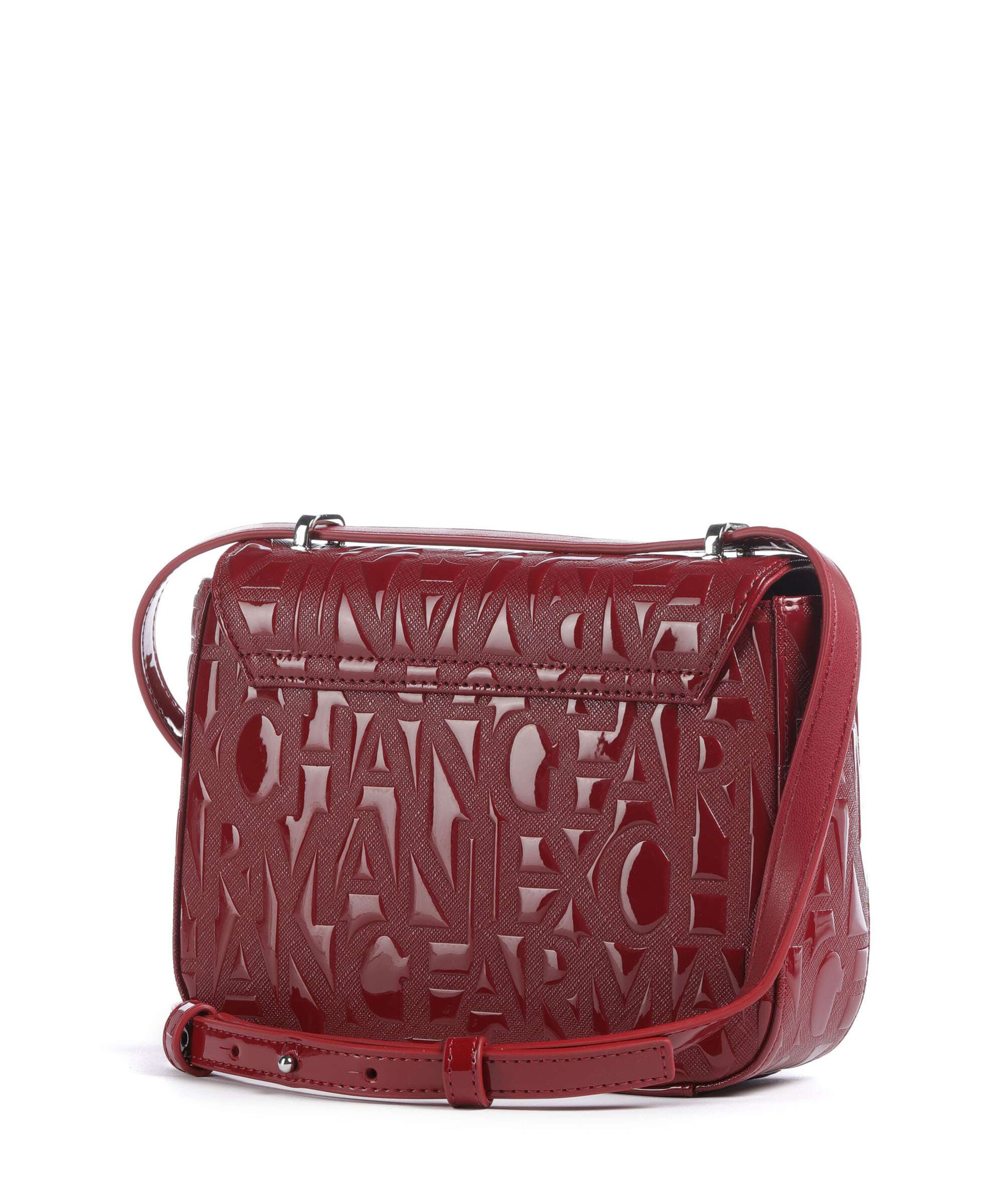 Armani Exchange Liz Patent Sac bandoulière red dahlia - Image 2