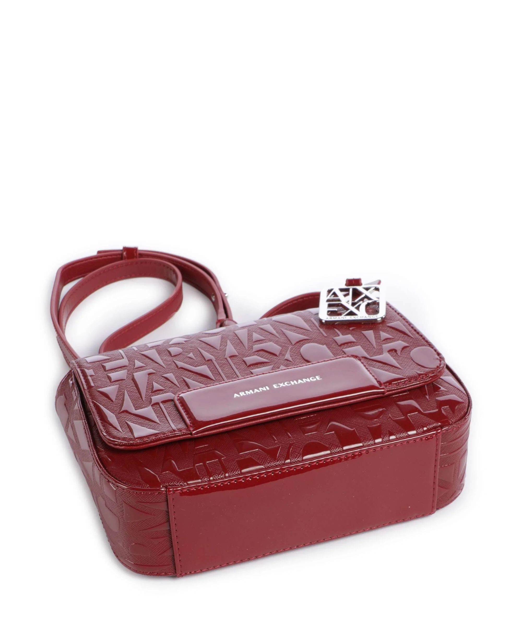 Armani Exchange Liz Patent Sac bandoulière red dahlia - Image 5