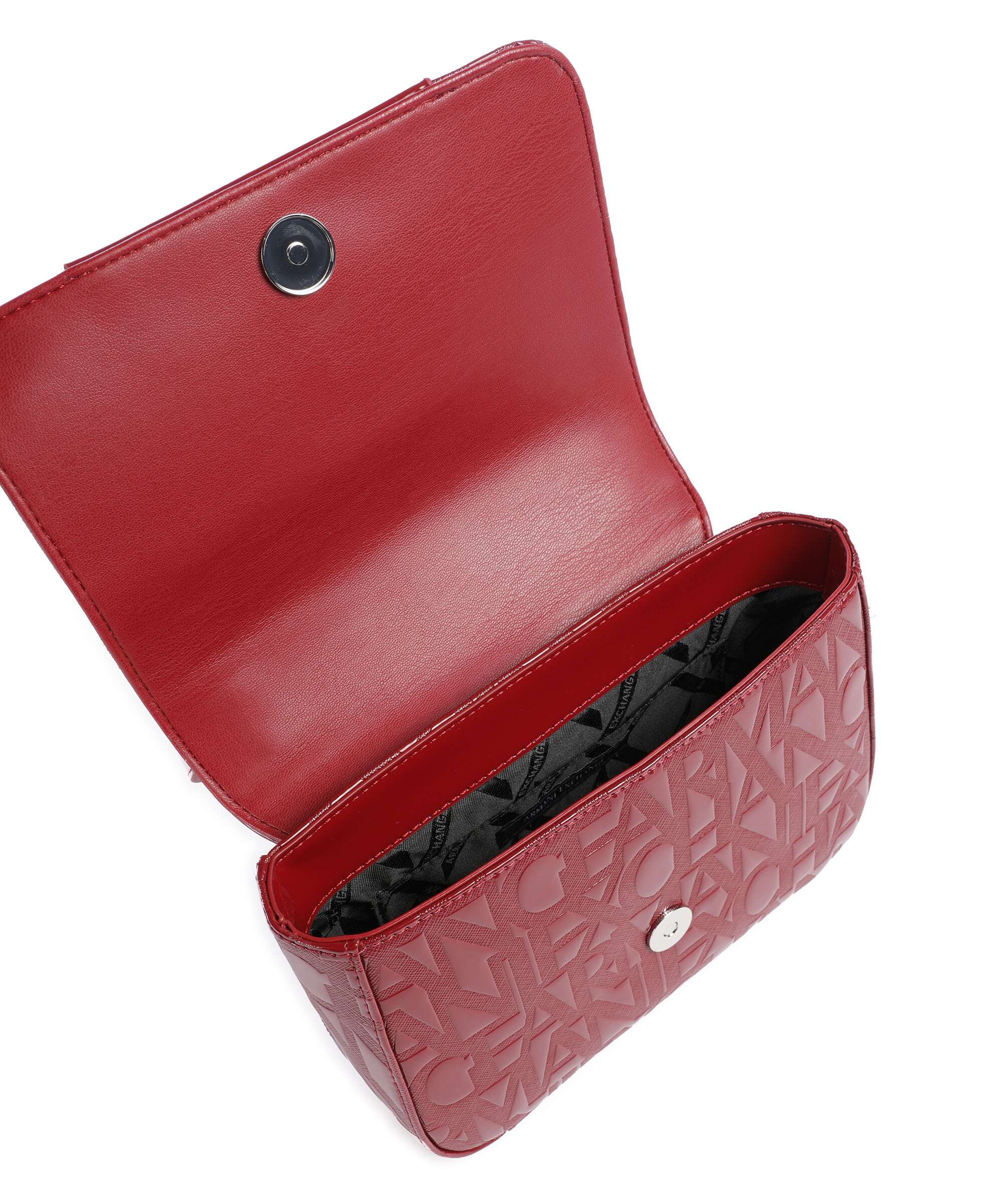 Armani Exchange Liz Patent Sac bandoulière red dahlia - Image 6