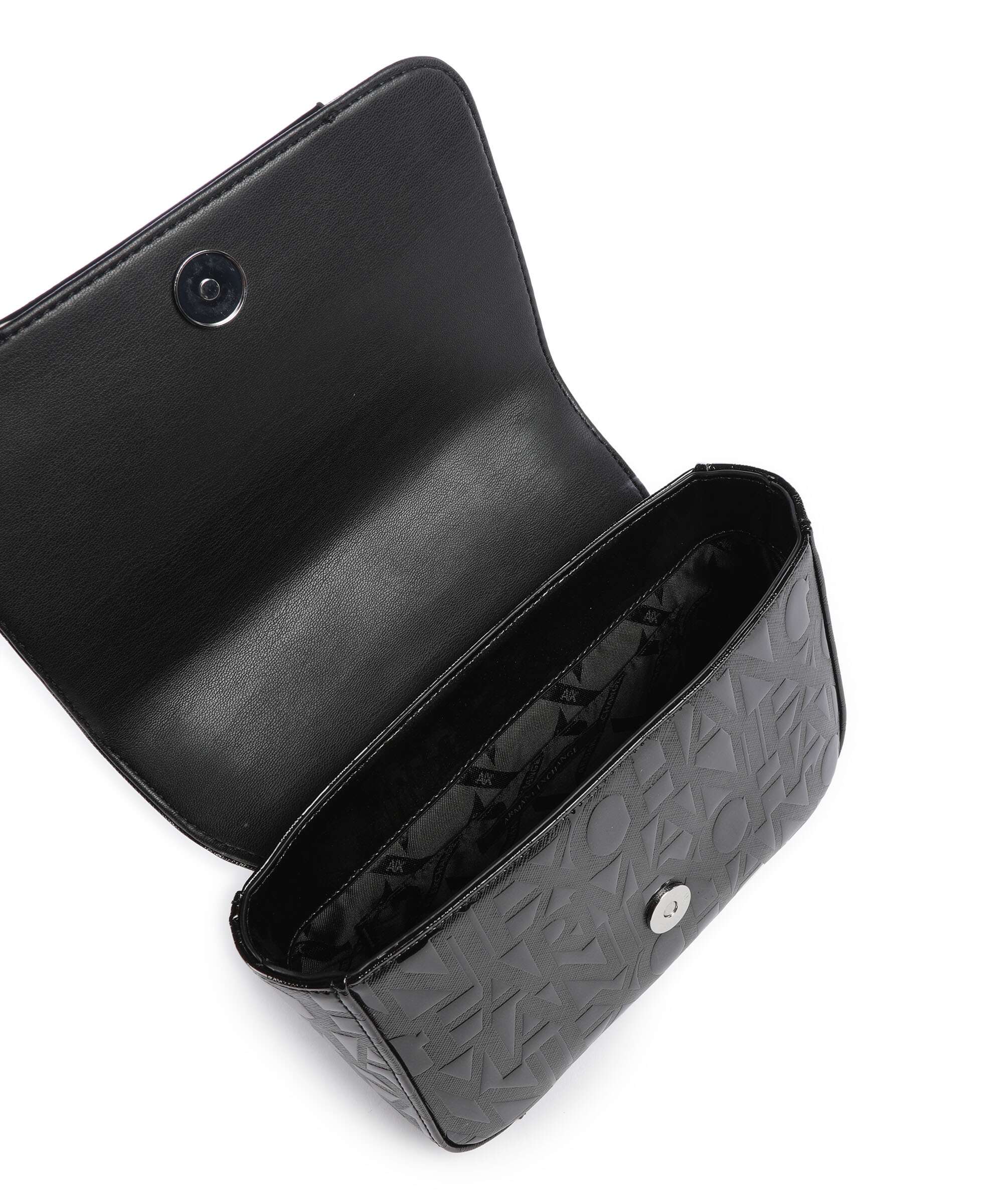 Armani Exchange Liz Patent Sac bandoulière black - Image 7