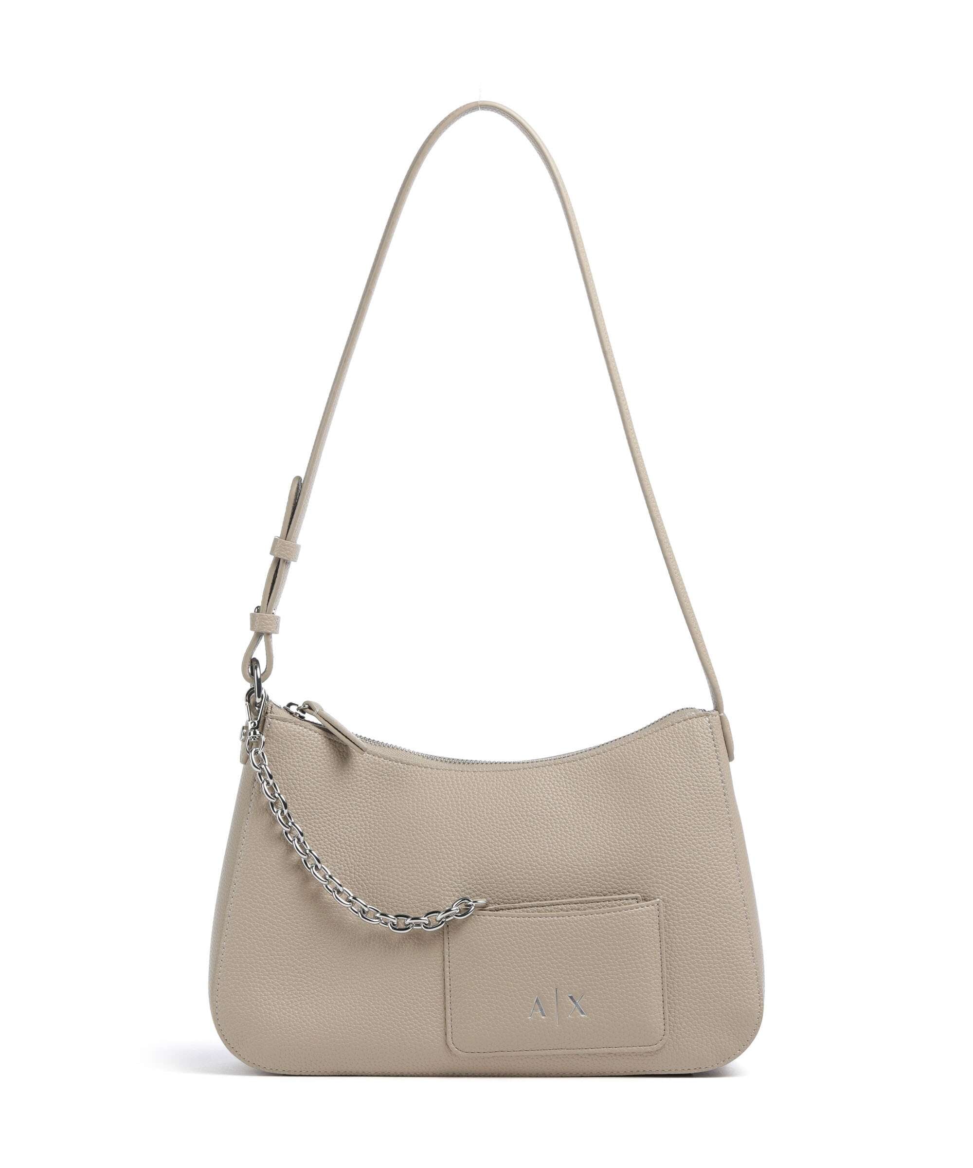 Armani Exchange Mila M Sac porté épaule sand