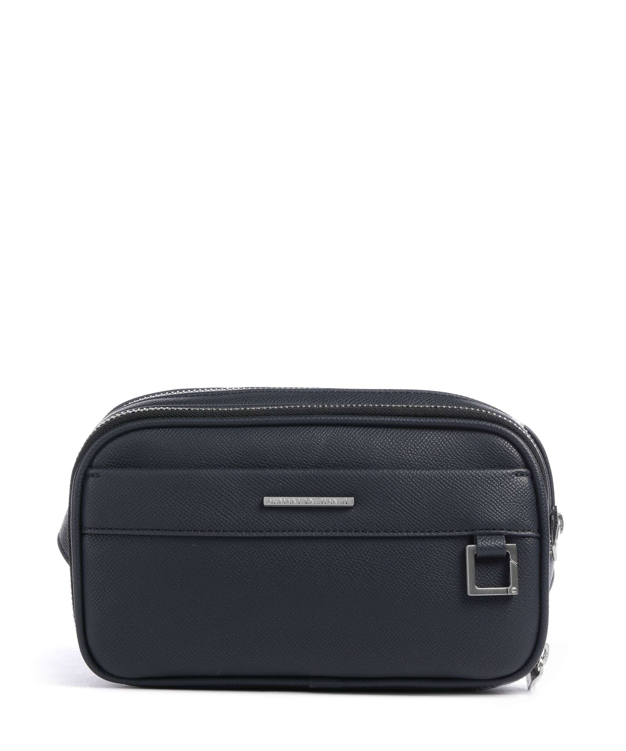 Armani Exchange New York Sac banane navy salute