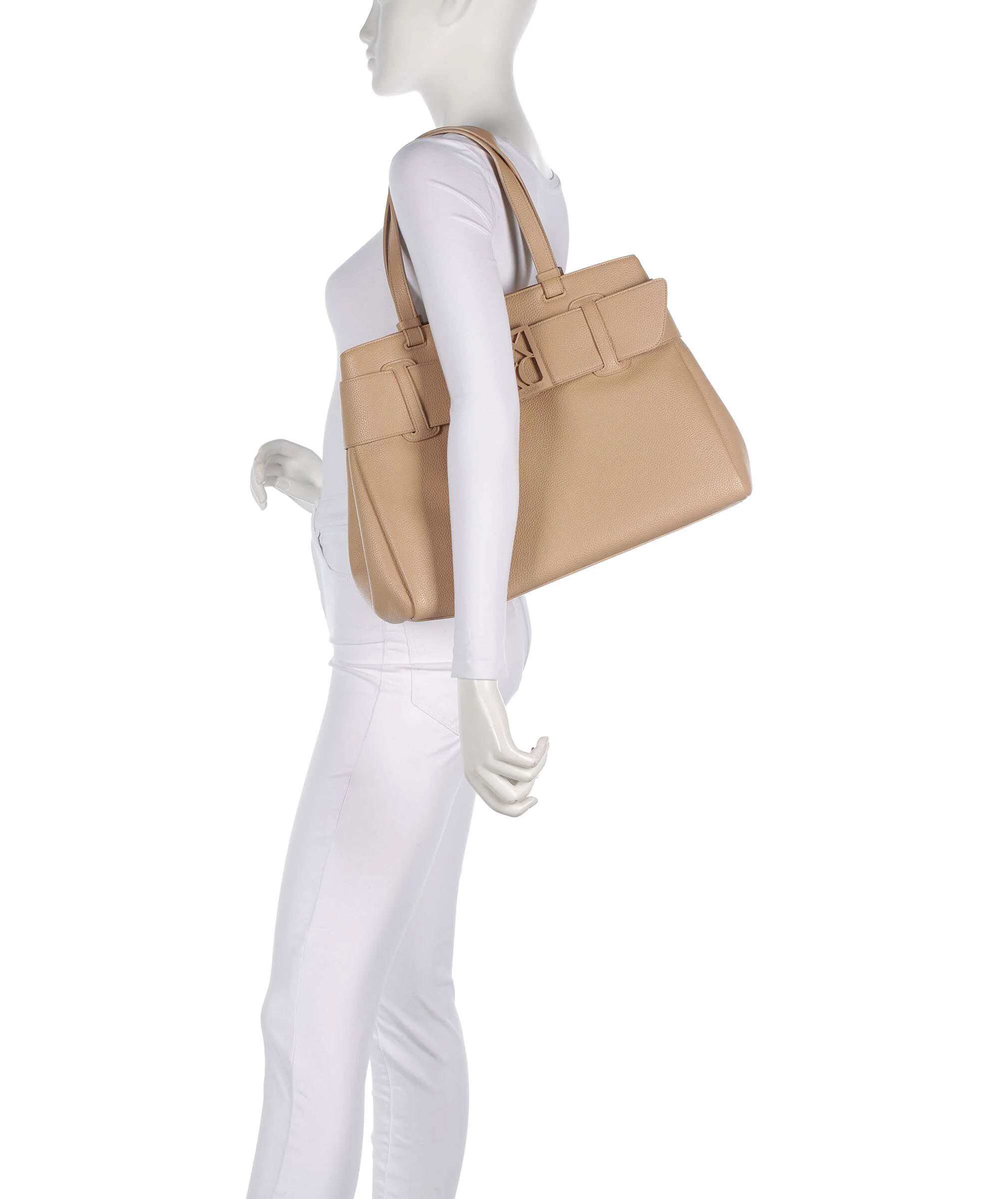Armani Exchange Susy Soft Cabas candied ginger - Image 3