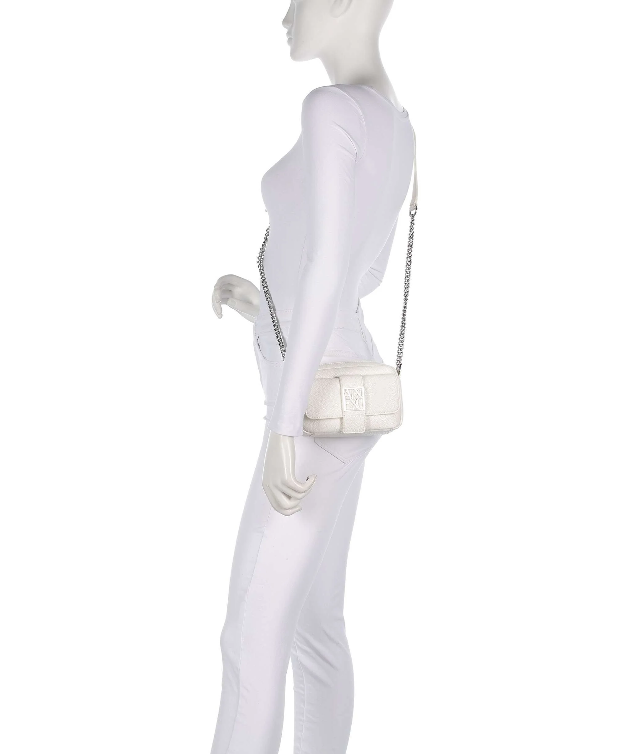 Armani Exchange Susy Soft Sac bandoulière off white - Image 3