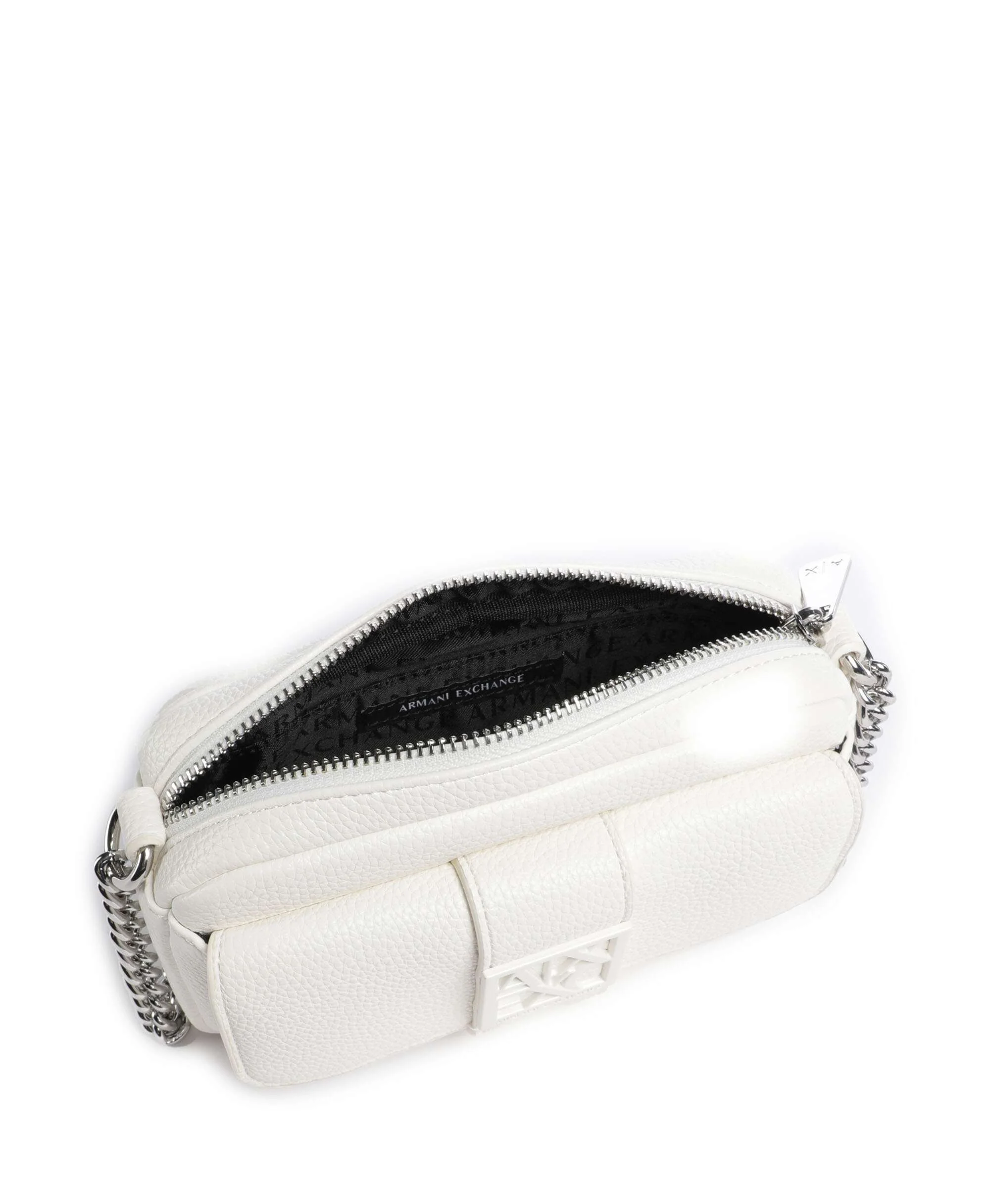 Armani Exchange Susy Soft Sac bandoulière off white - Image 6