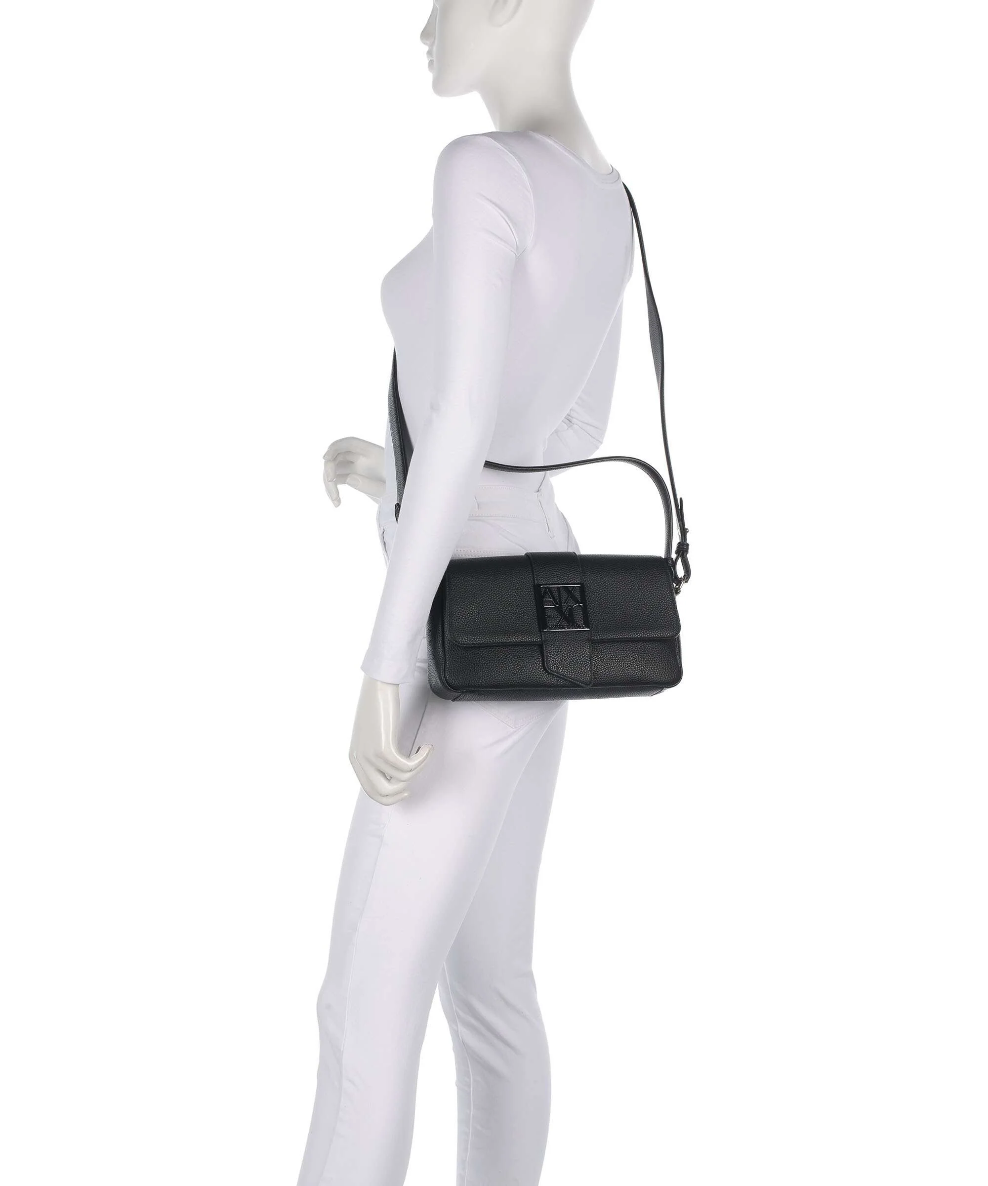Armani Exchange Susy Soft Sac porté épaule black - Image 4