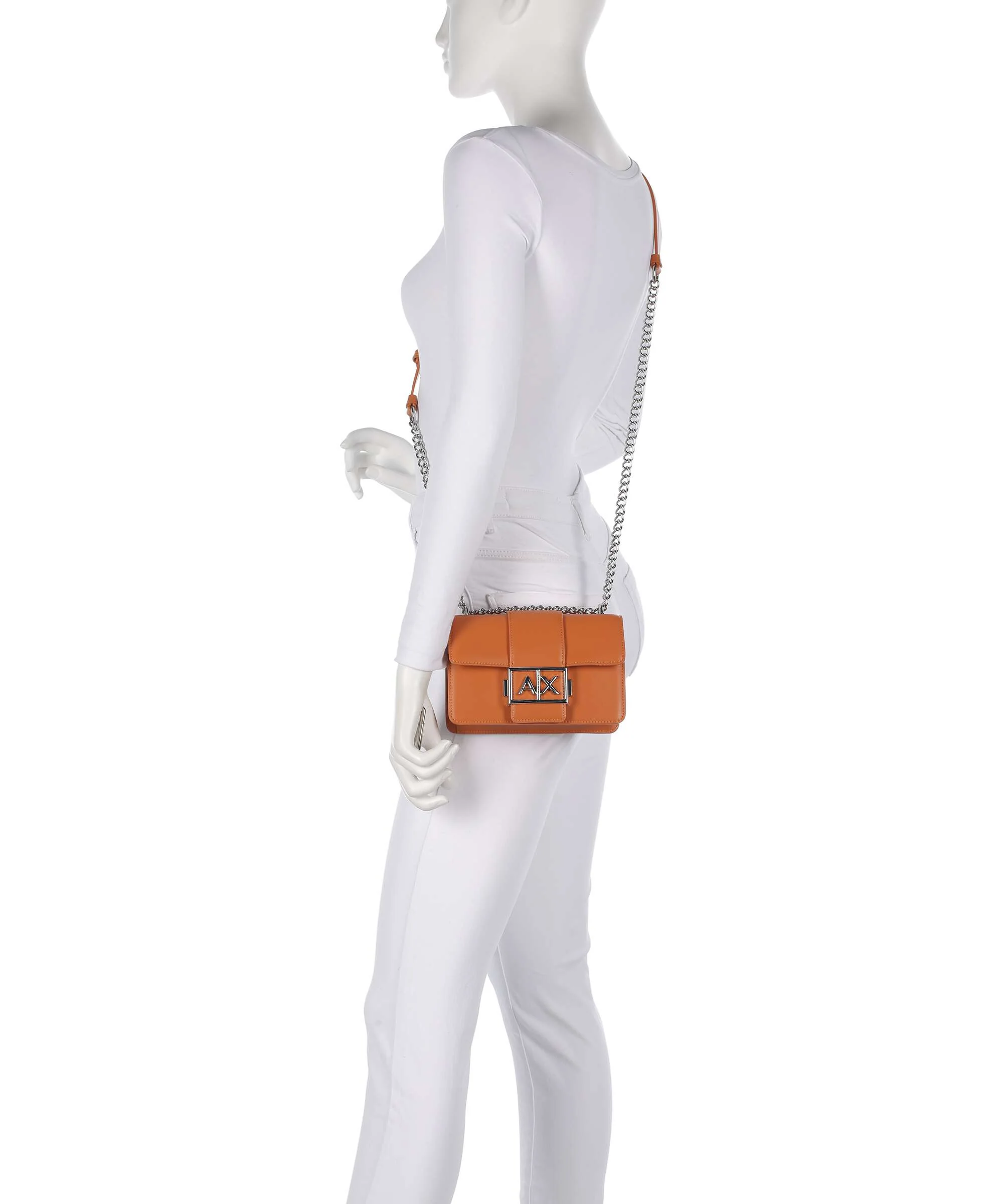 Armani Exchange Wonder S Sac porté épaule ramie - Image 3